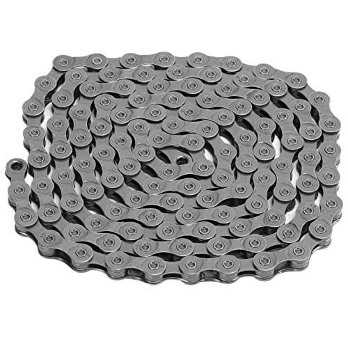 9-Speed Bike Chain - High Strength Alloy Steel with 116 Links for Quick Speed Change | Durable & Hardened for Mountain Bikes & Road Bikes | Perfect for Commuting, Racing & Off-Road Adventures
