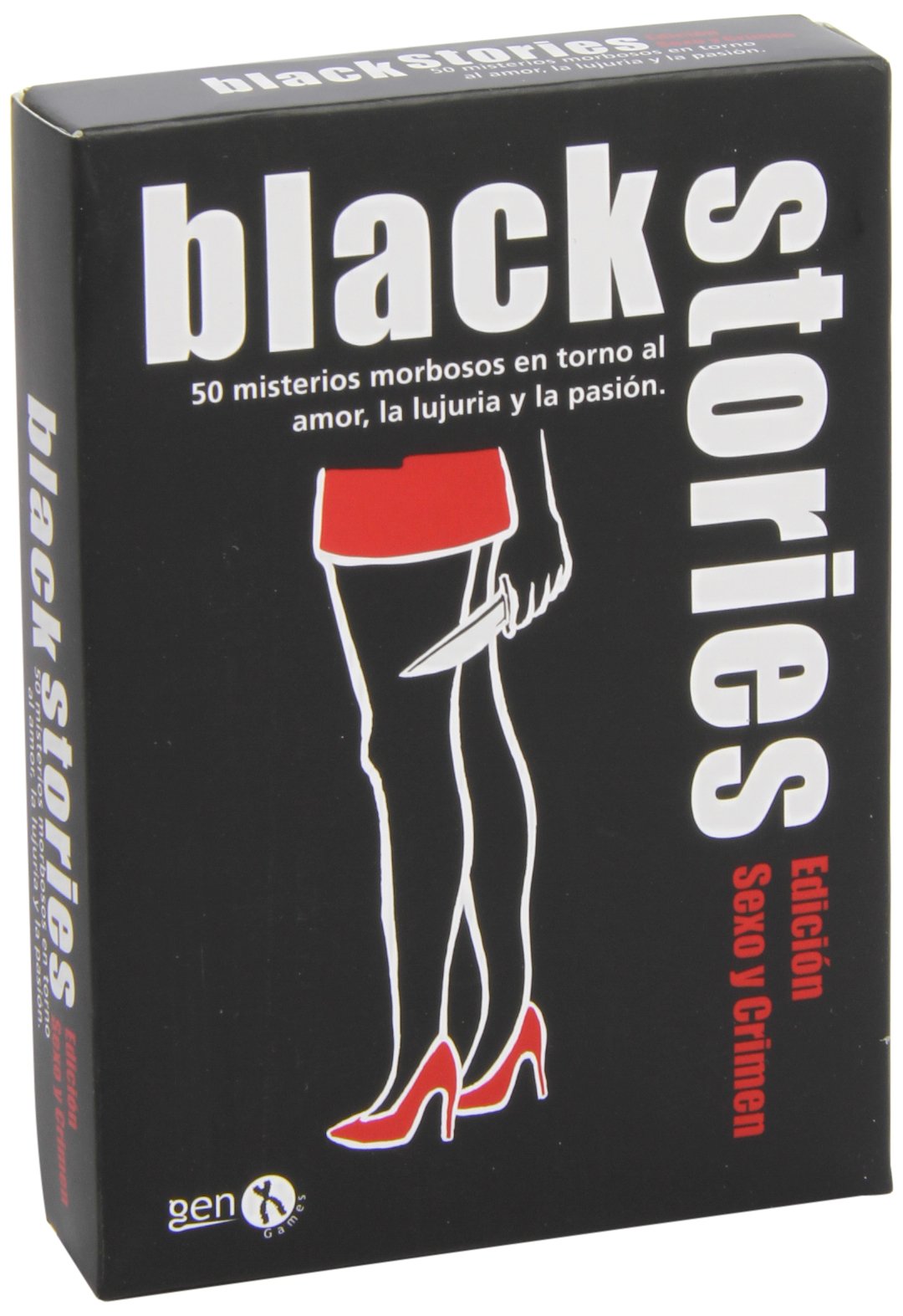 Black Stories Sex Crime Edition - SD Comics GENBS24 for Game Nights