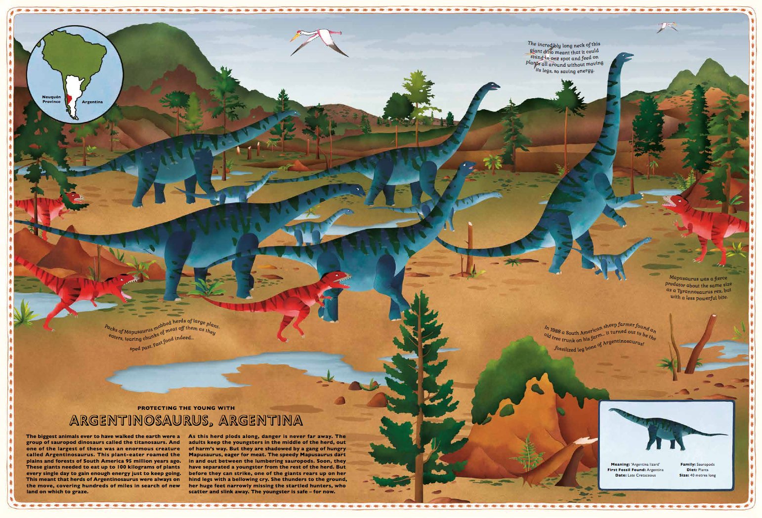 Dinosaur Adventures Atlas: Explore the Prehistoric World - Perfect for Kids' Learning & Educational Gifts