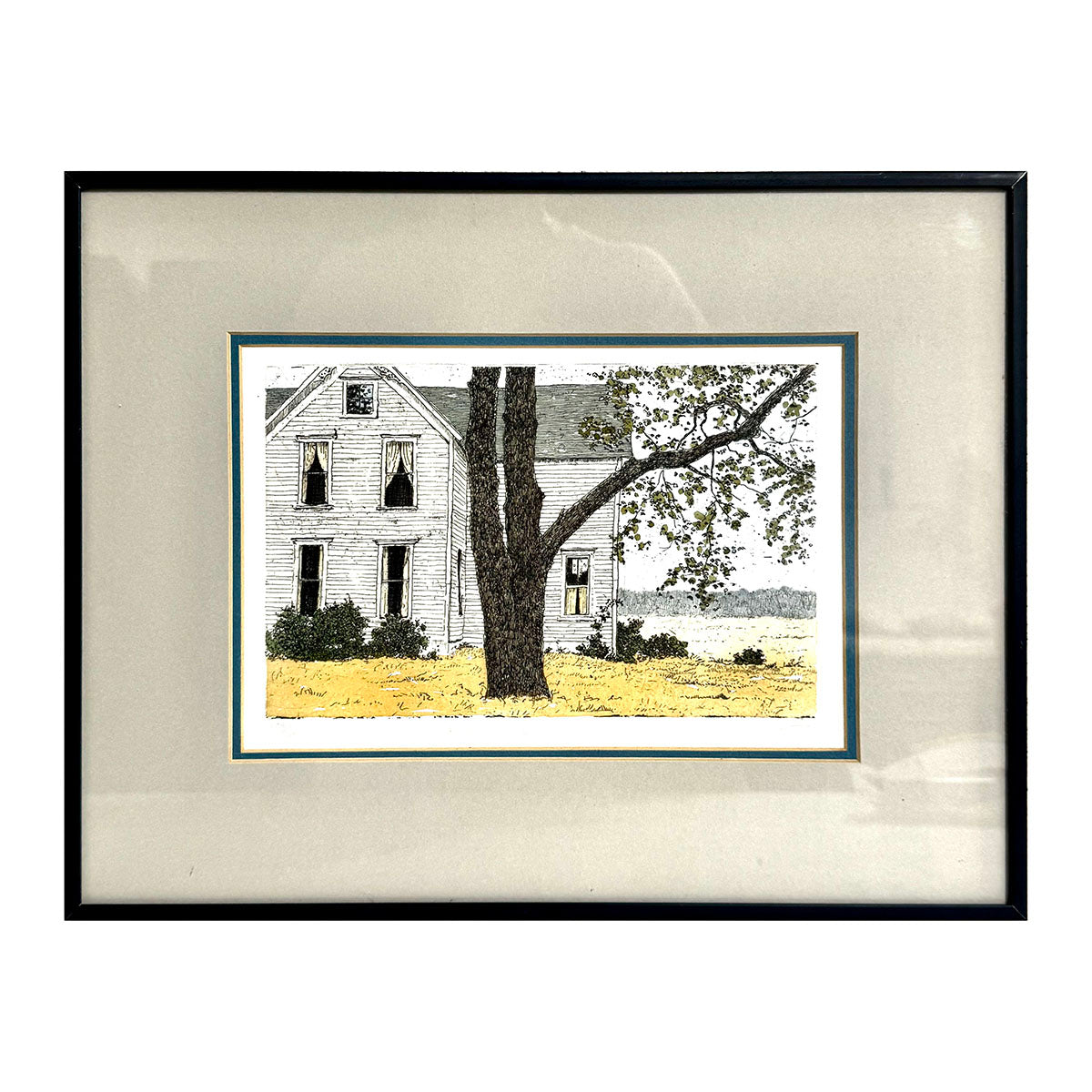 Farmhouse Signed and Numbered 154/200 - Limited Edition Home Decor for Rustic Living Room & Country Kitchen Decor