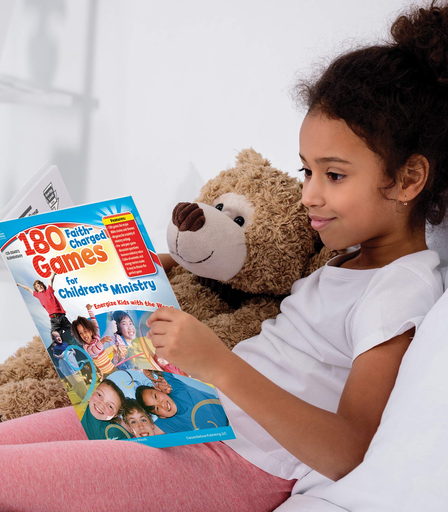 Faith-Based Bible Activity Book for Kids - 180 Bible Games, 100 Biblical Stories & 80 Sunday School Crafts | Christian Trivia, Team Building & Outdoor Activities | Perfect for Sunday School, Homeschool & Family Devotions