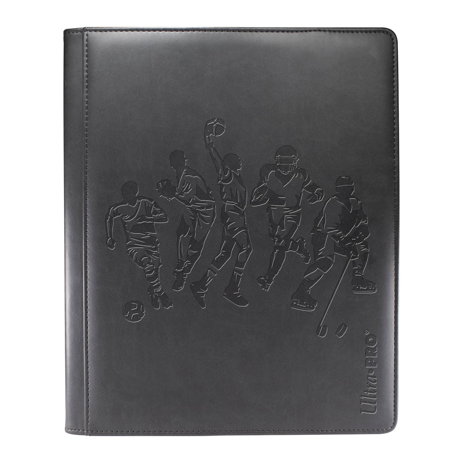 Ultra PRO Sports Silhouette Premium PRO-Binder - Holds 180 Baseball, Football & Hockey Trading Cards - Durable Collectible Card Protector for Sports Memorabilia - Perfect for Card Collectors, Tournaments & Display Storage