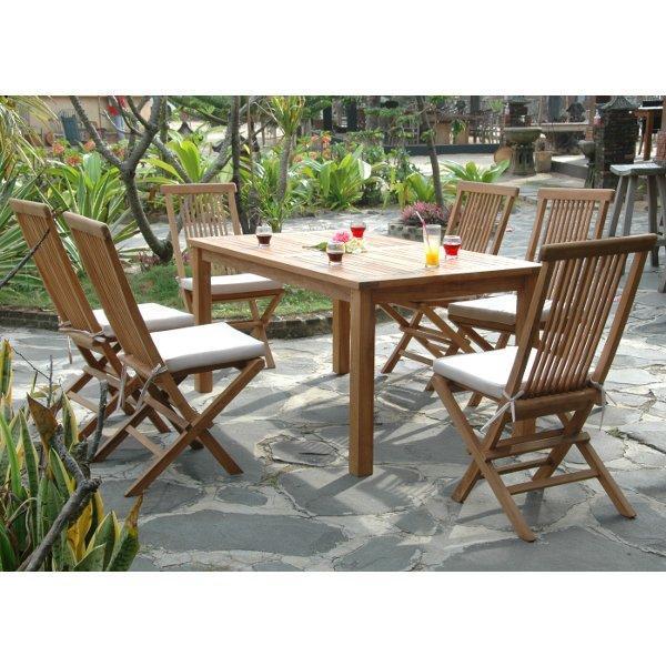 Montage Bristol 7-Piece Dining Set - Modern Kitchen & Dining Room Table with Chairs for Family Meals & Entertaining