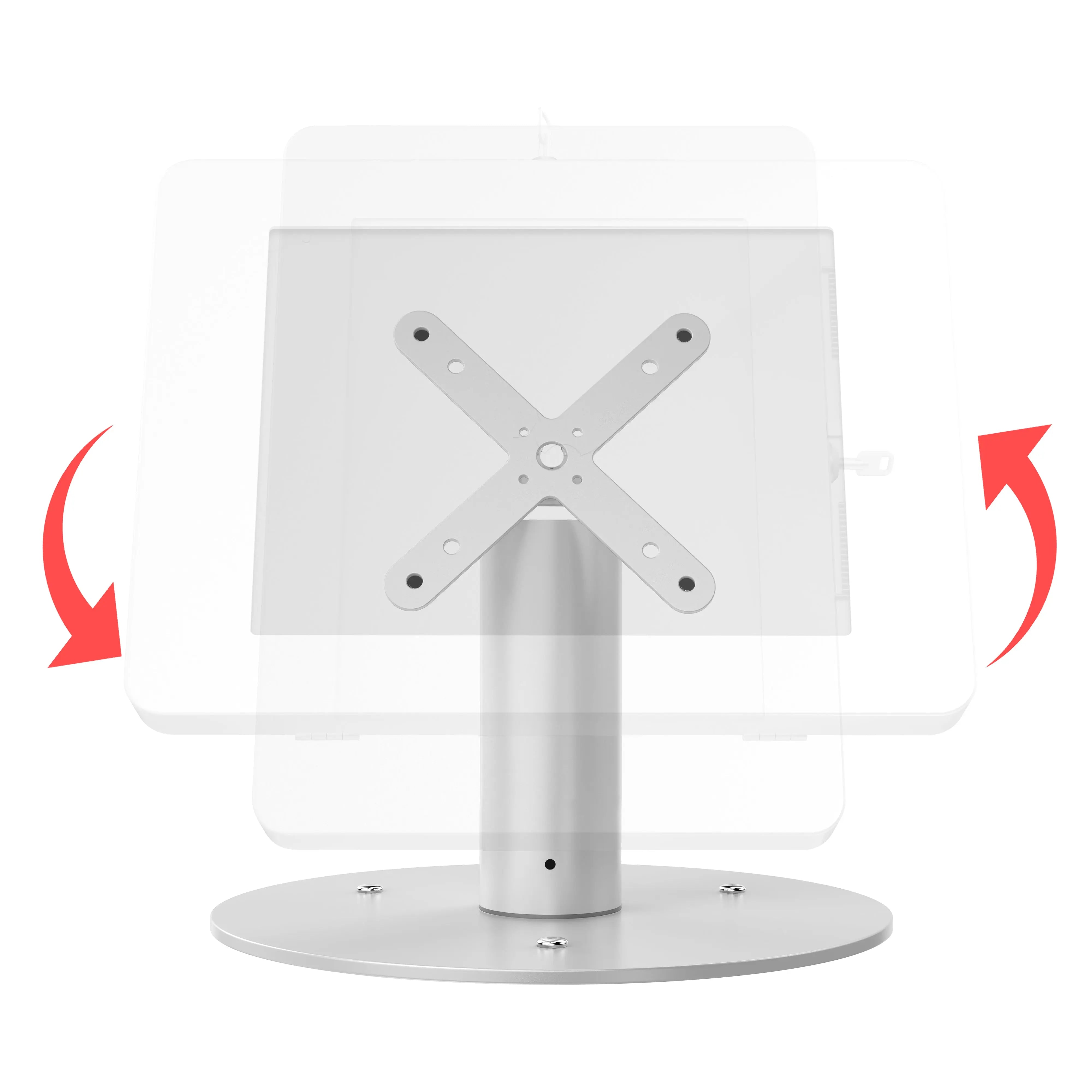 VESA Compatible Monitor Desk Mount - Full 360 Degree Rotation Adjustable Stand for Computer Screens | Perfect for Home Office, Gaming Setup & Workspace Ergonomics