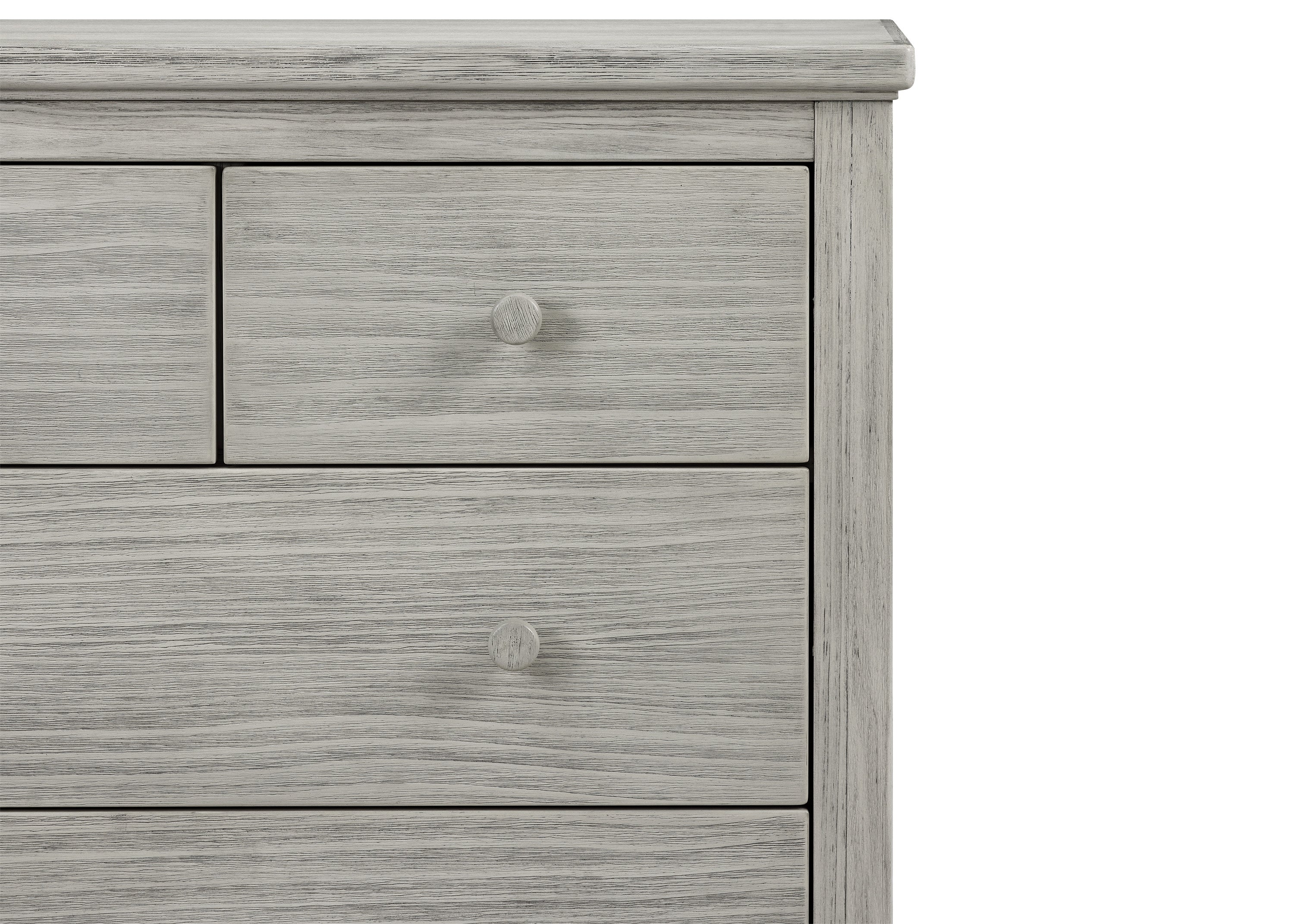 Paloma 4-Drawer Baby Dresser with Changing Table Top | Sturdy Nursery Storage with Interlocking Drawers | Perfect for Baby Room Organization & Diaper Changing Station