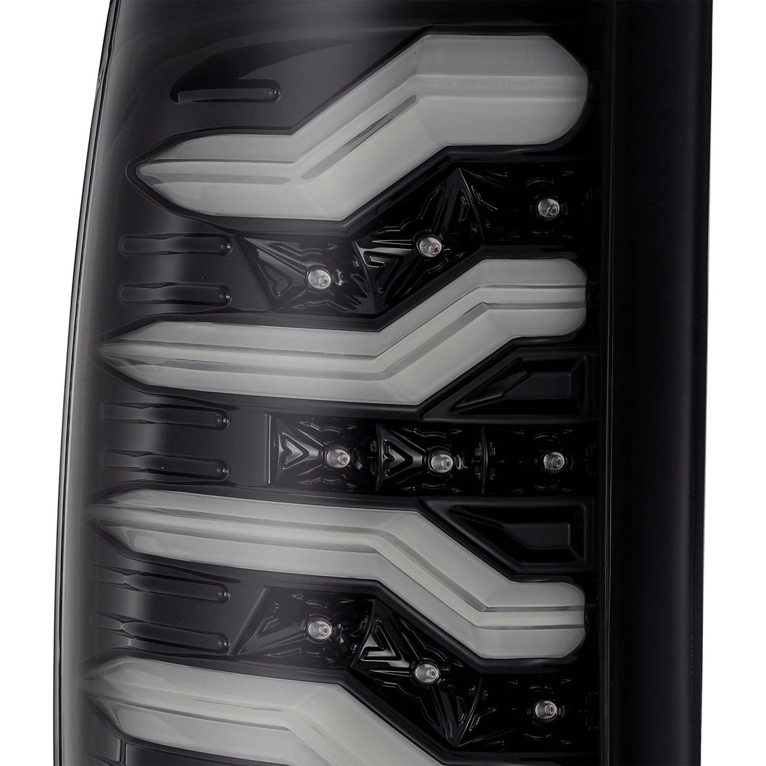 AlphaRex PRO-Series LED Tail Lights for 2009-2018 Dodge Ram 1500 - Jet Black | Enhanced Visibility & Style for Night Driving & Off-Road Adventures