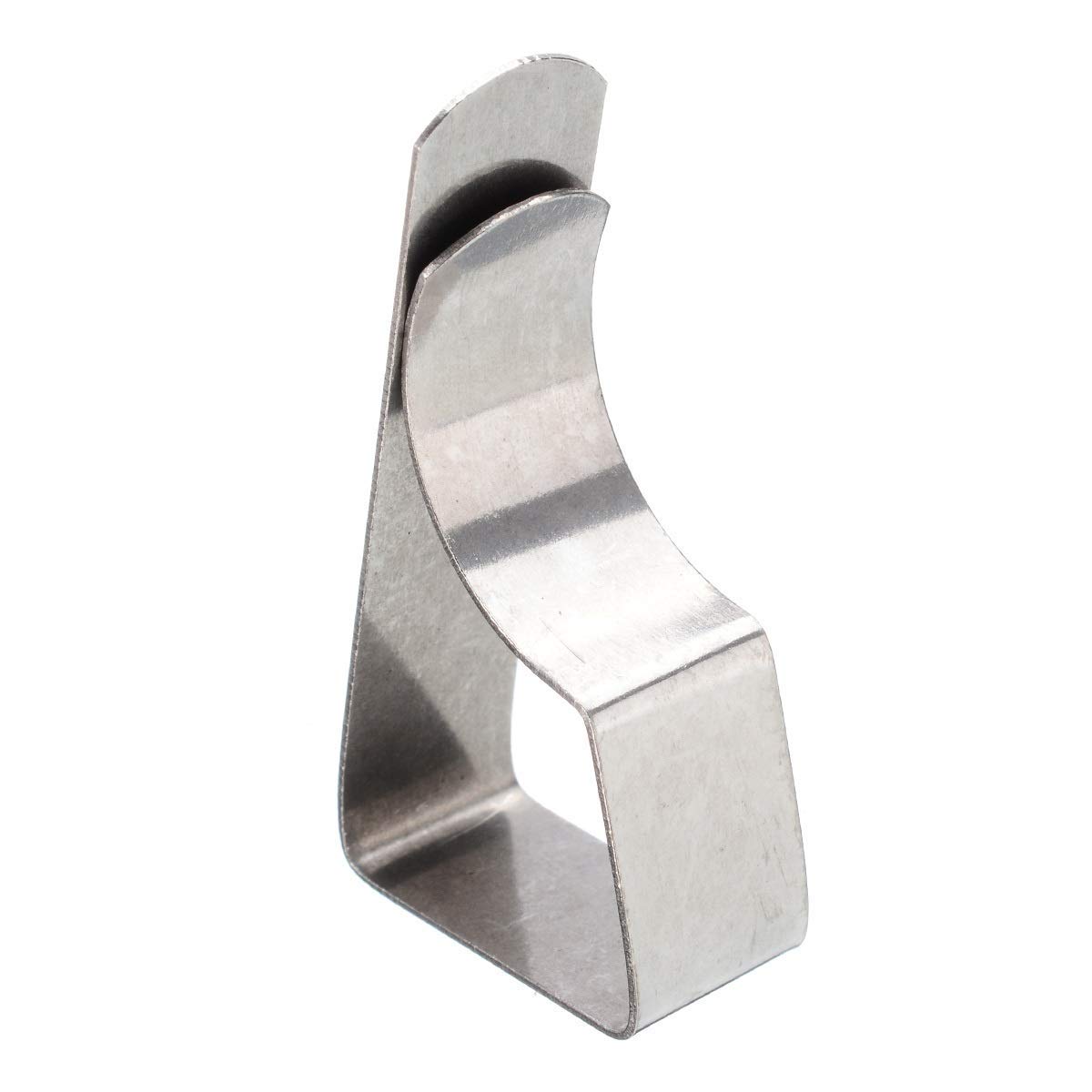 8-Piece Stainless Steel Tablecloth Clips - Heavy Duty Table Cloth Holder Clamps for Party, Picnic, and Outdoor Dining - Securely Holds Table Covers in Windy Conditions
