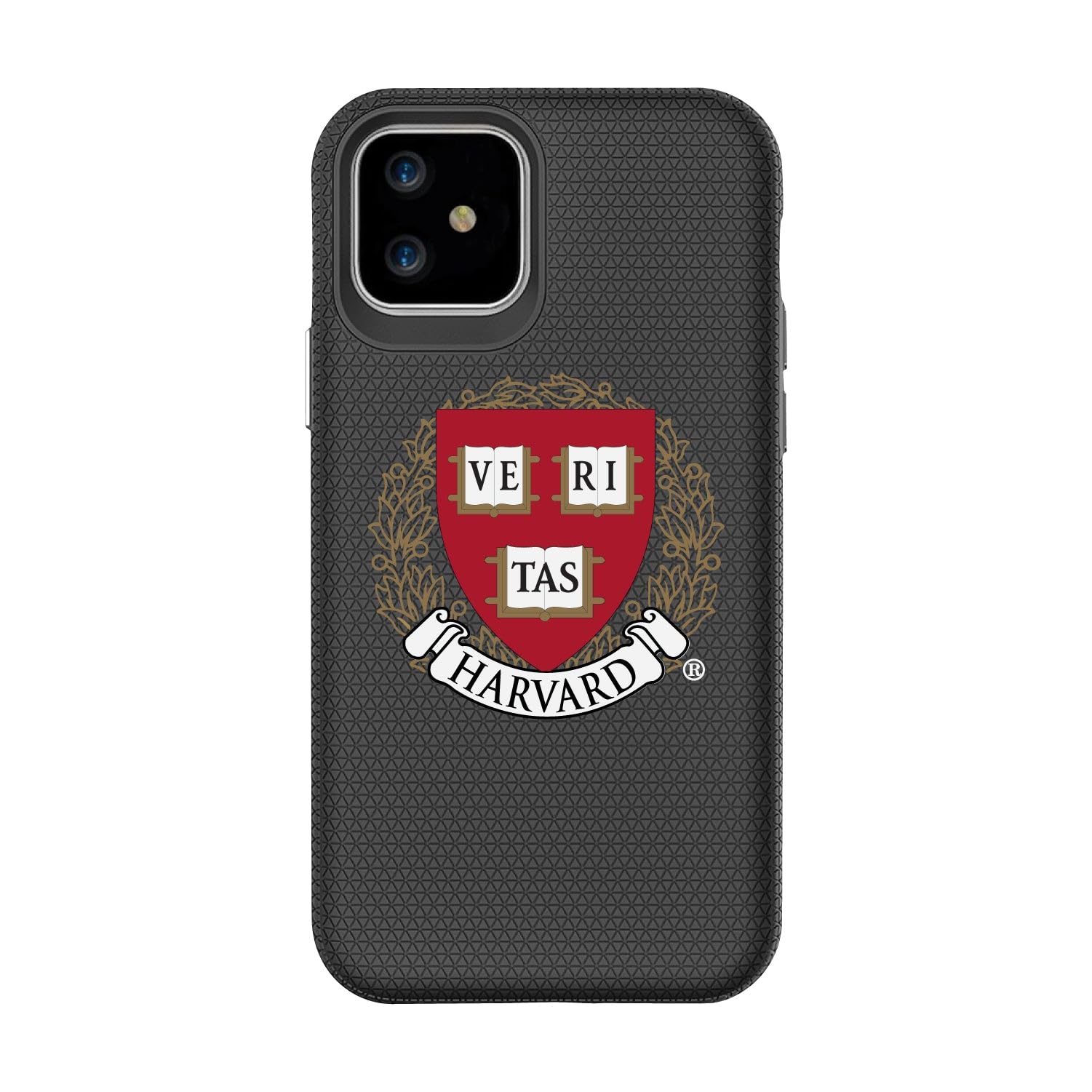 OTM Essentials Durable Tough Shell Phone Case for iPhone 12 Mini - Harvard University Design - Perfect for Daily Protection, School & Travel