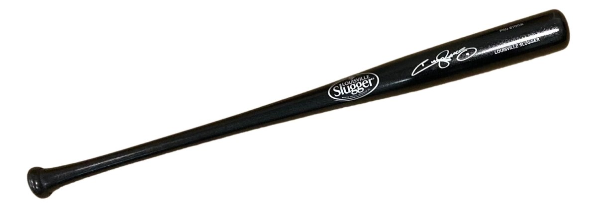 Jimmy Rollins Autographed Philadelphia Phillies Black Louisville Slugger Baseball Bat with PSA Hologram - Perfect for Sports Memorabilia Collectors and Phillies Fans Display