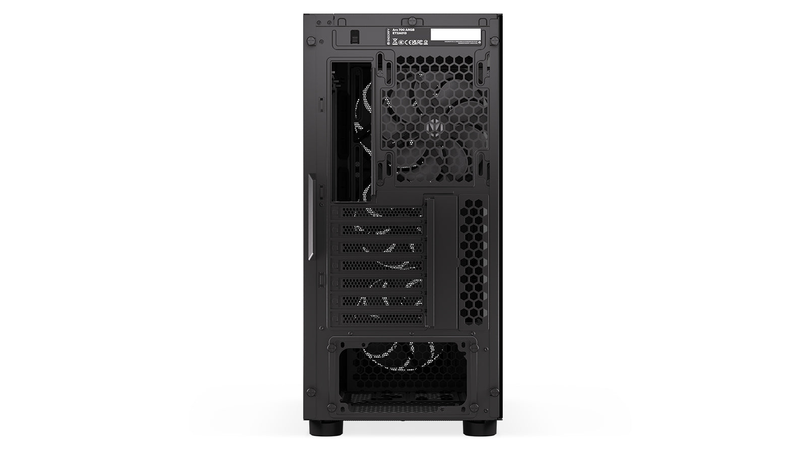 Endorfy Arx 700 ARGB ATX Mid Tower PC Gaming Case - High Airflow Tempered Glass Design with RGB Lighting (EY2A013) for Gaming Setup & Workstation Builds