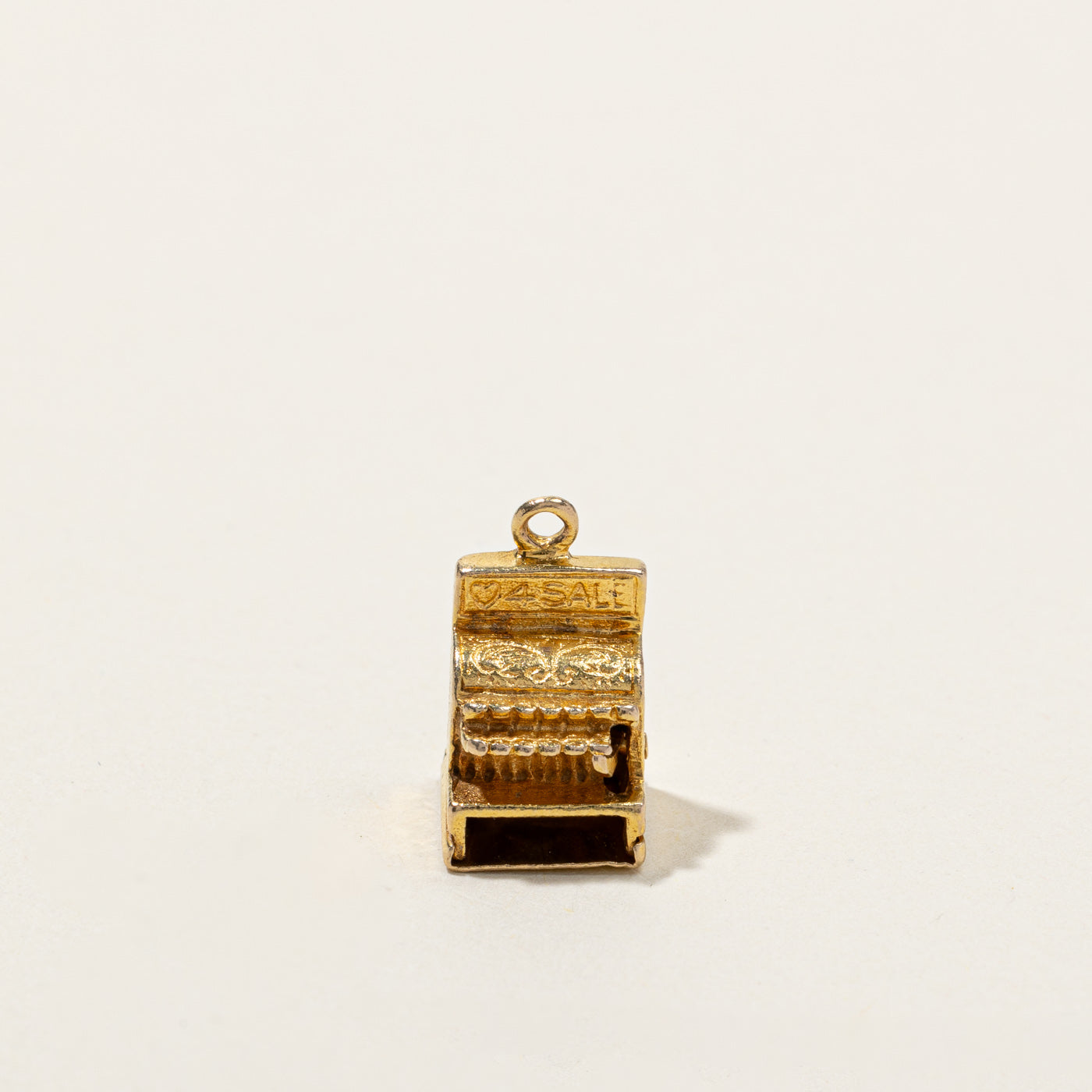 1956 London 9k Gold Vintage Register Charm - Antique British Jewelry for Collectors & Vintage Lovers - Perfect for Gift Giving, Special Occasions & Historical Fashion Accessories