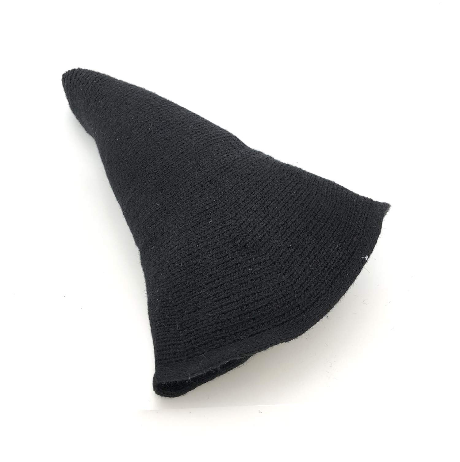 Bestjybt Women's Wool Knitted Witch Hat - Halloween Party Costume Accessory, Masquerade Cosplay Hat, Warm Winter Beanie for Daily Wear | Perfect for Halloween Parties, Cosplay Events & Cold Weather Fashion