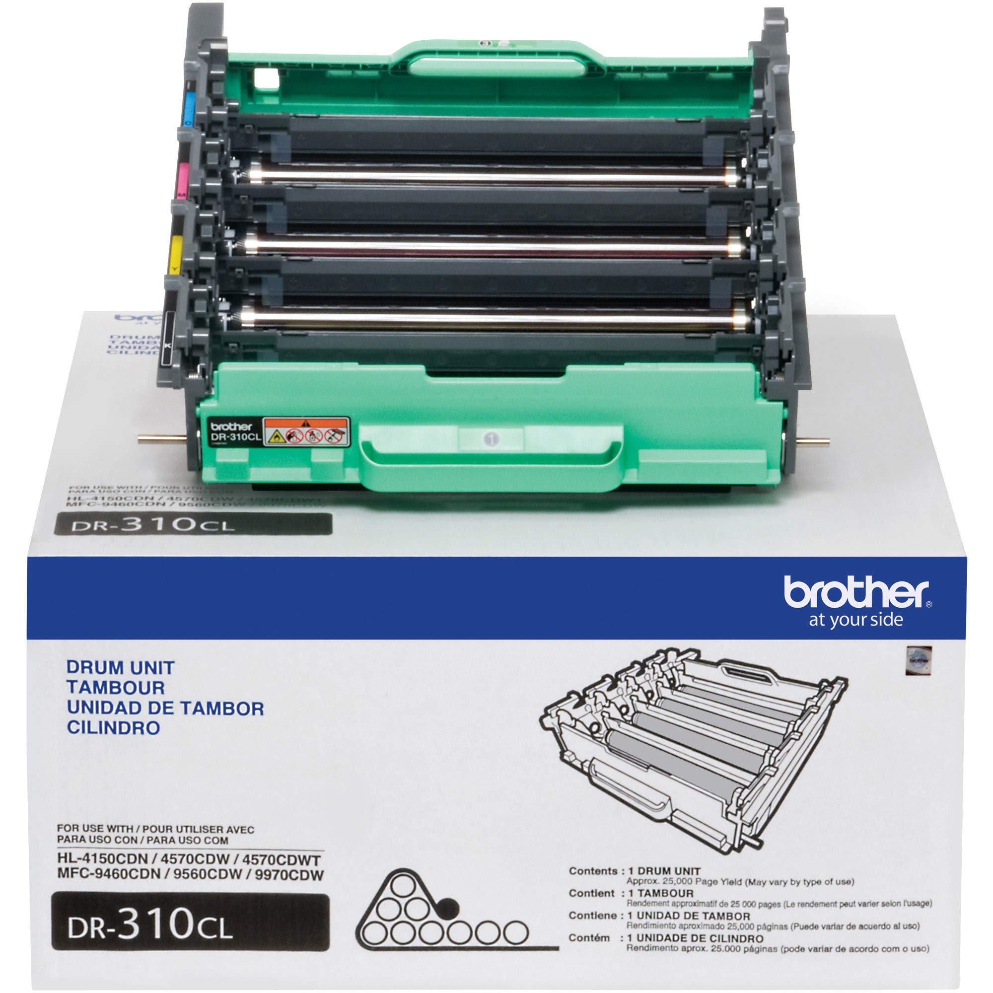 Brother DR310CL High-Yield Toner Cartridge - Compatible with Brother Printers | Perfect for Office & Home Printing, Documents, Reports & School Projects