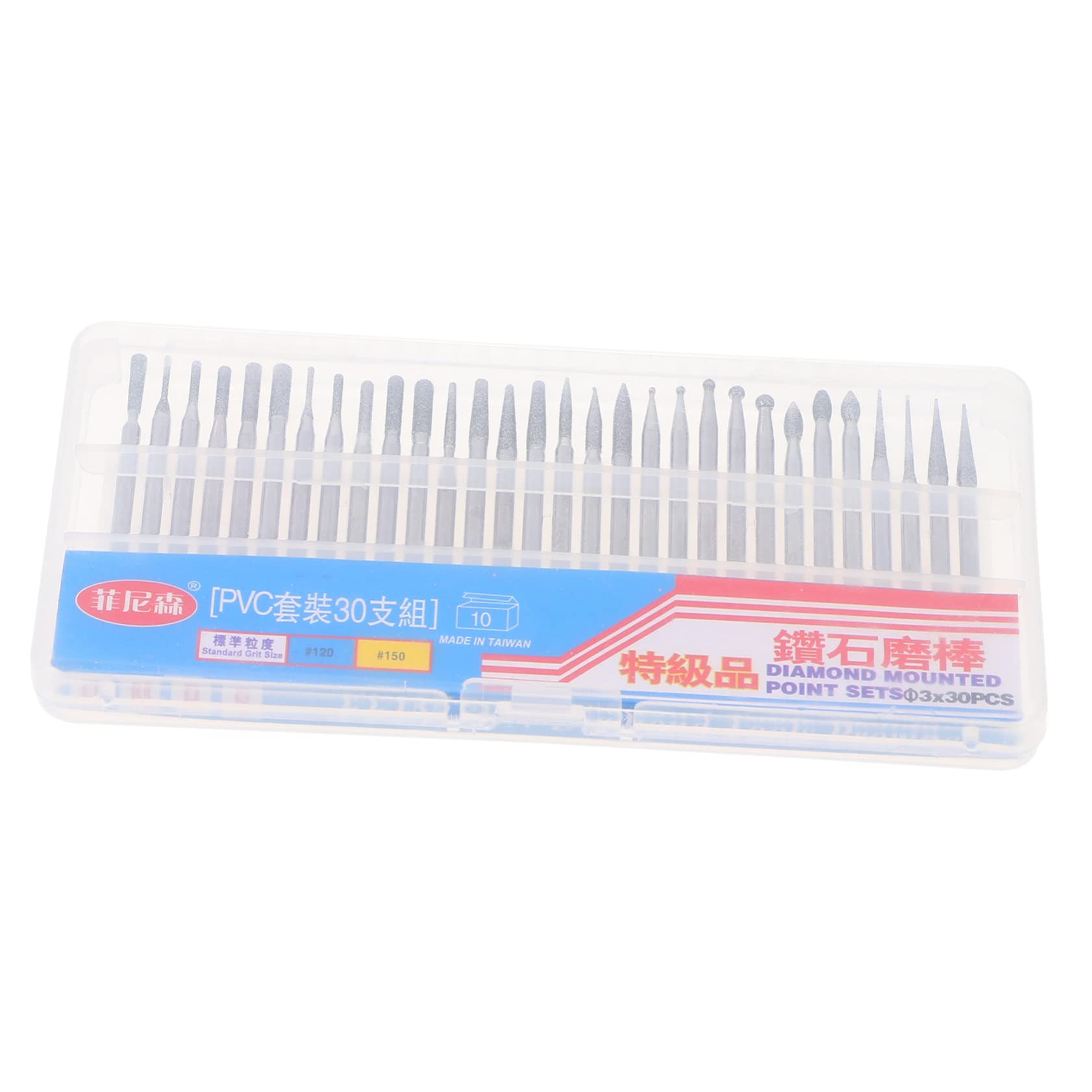 FOMIYES 30pcs Diamond Nail Drill Bits Set - Carbide Nail Art Files, Grinding Heads & Polishing Tools for Professional Manicure & Pedicure - Perfect for Nail Salons, DIY Home Grooming & Nail Art Enthusiasts