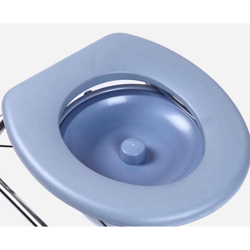 Portable Shower Chair with Toilet Seat - Extra Wide Bathroom Commode with Splash Guard & Bucket - Elderly & Handicap Safety Shower Stool for Home Care, Assisted Living & Post-Surgery Recovery