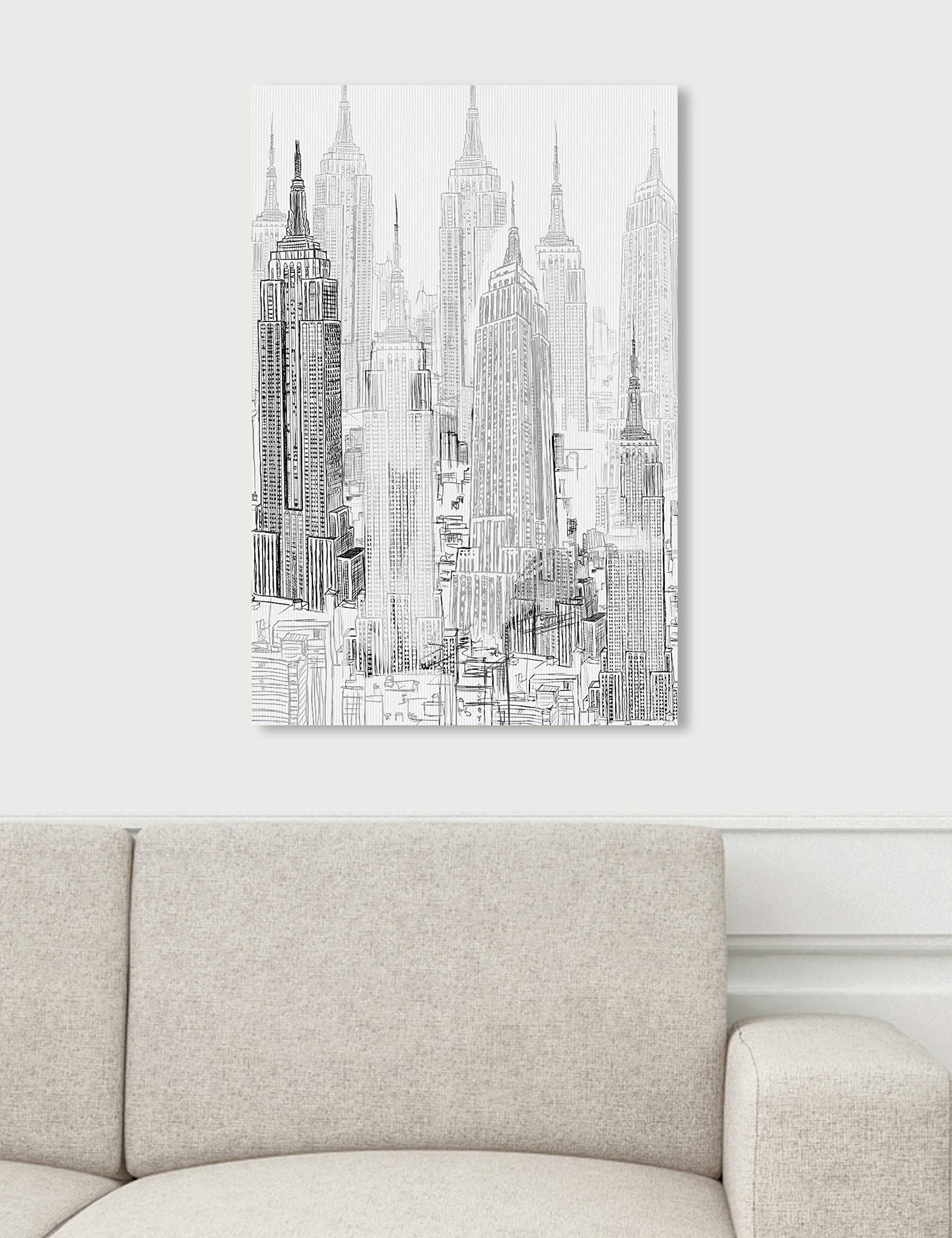 Stunning Cities and Skylines Wall Art Canvas Prints - Modern Urban Cityscape Decor for Living Room, Office & Bedroom