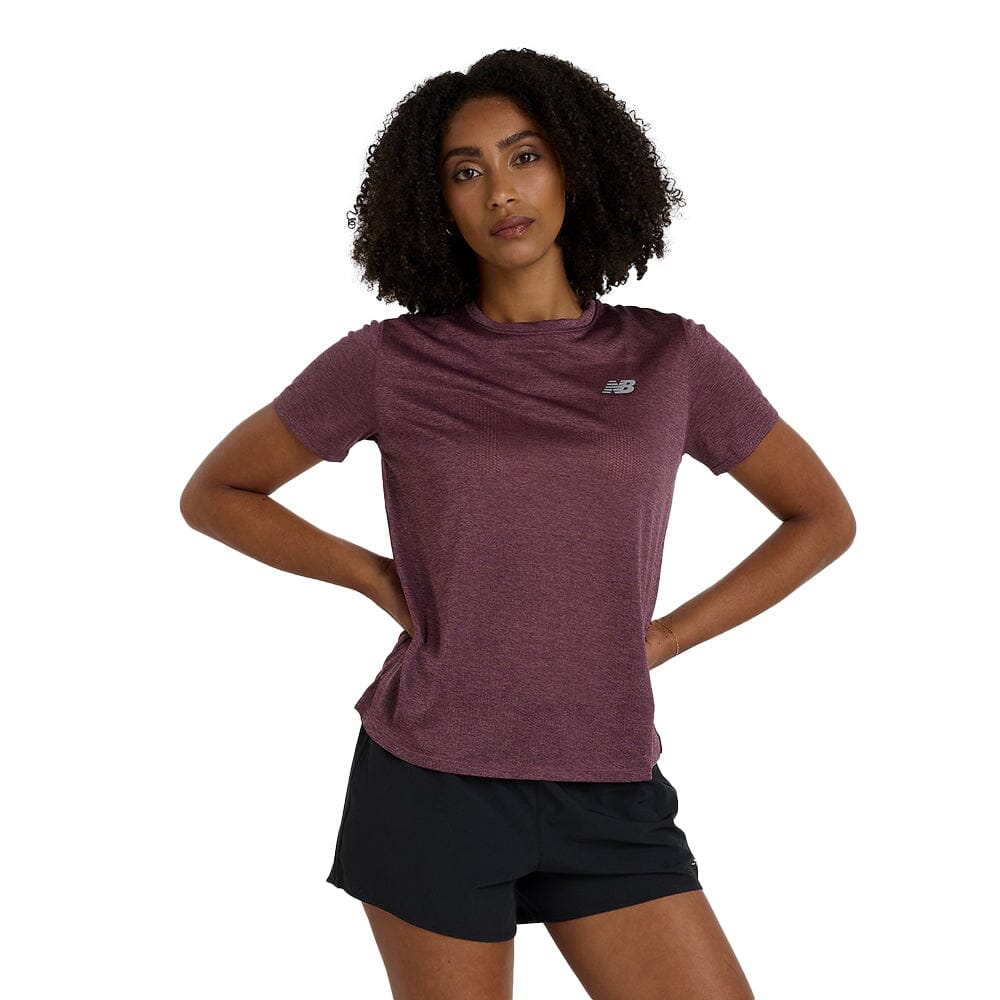 New Balance Women's Athletic T-Shirt - Lightweight Breathable Running Top for Gym, Yoga & Casual Wear