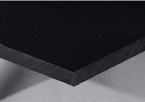 Black HDPE Plastic Sheet 0.75
