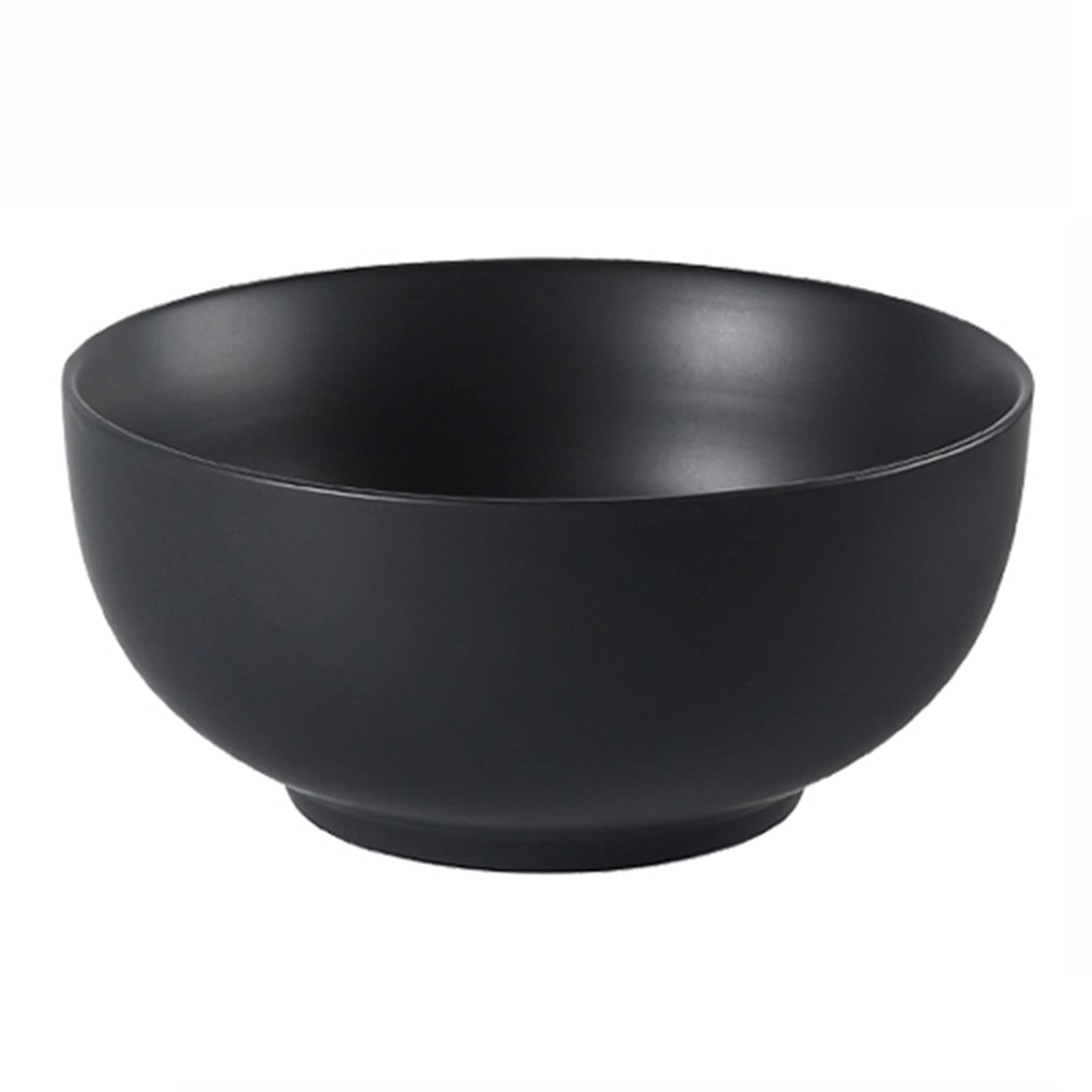 Premium Ceramic Ramen Bowl Set - 6-Piece Deep Rice & Noodle Bowls, Microwave & Dishwasher Safe - Ideal for Asian Cuisine, Soups, Cereal, and Home Dining (3 Color Options)