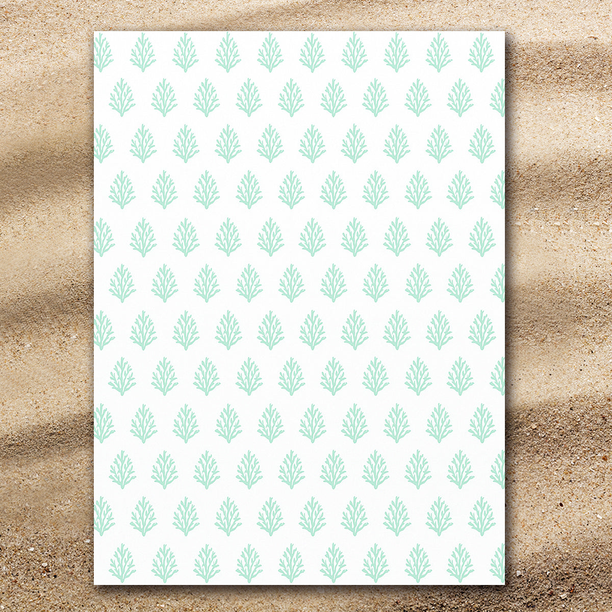 Premium Coral Mint Extra Large Beach Towel - 40