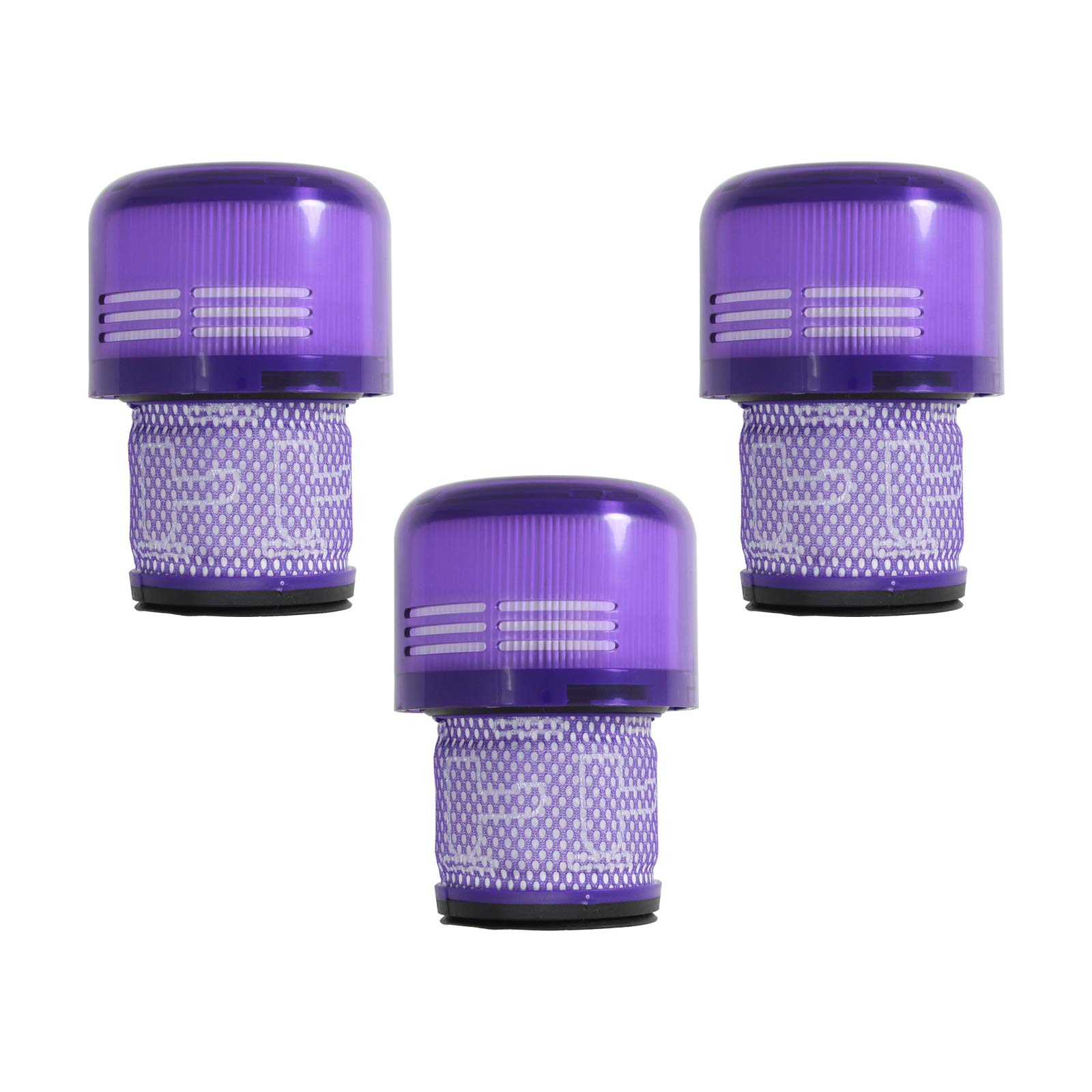 3-Pack 970013-02 HEPA Filter Replacement for Dyson V11 Total Clean Vacuum - Compatible with 970013-02 Filter Parts | Perfect for Pet Hair, Allergies & Deep Cleaning | Home & Office Use