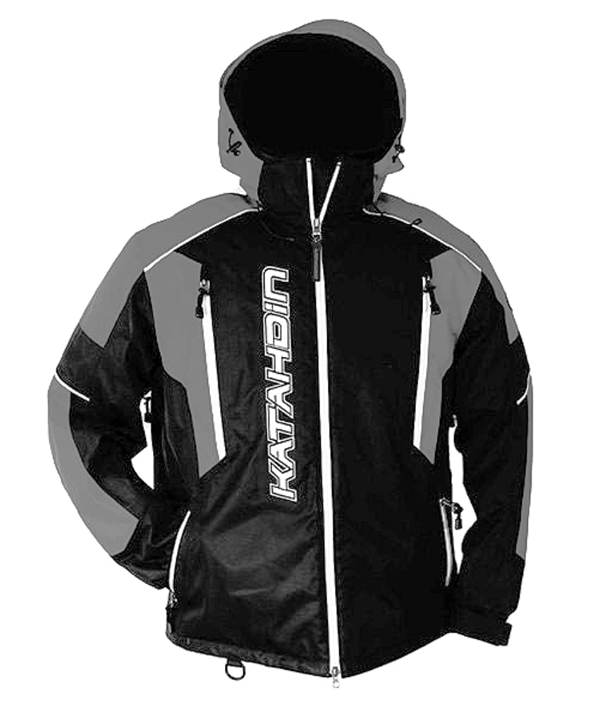 KG Mission Jacket for Women - X-Small Size in Black/Grey | Waterproof Windbreaker for Hiking, Camping & Outdoor Adventures