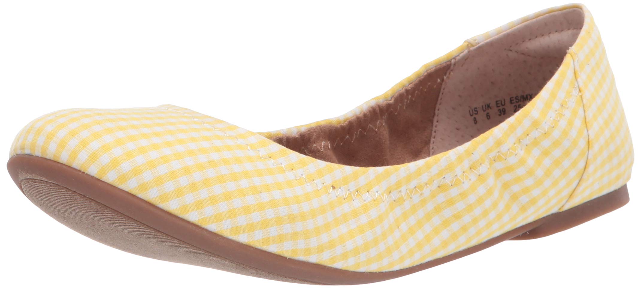 Amazon Essentials Women's Belice Ballet Flat - Comfortable & Stylish Slip-On Shoes for Work, Travel & Everyday Wear