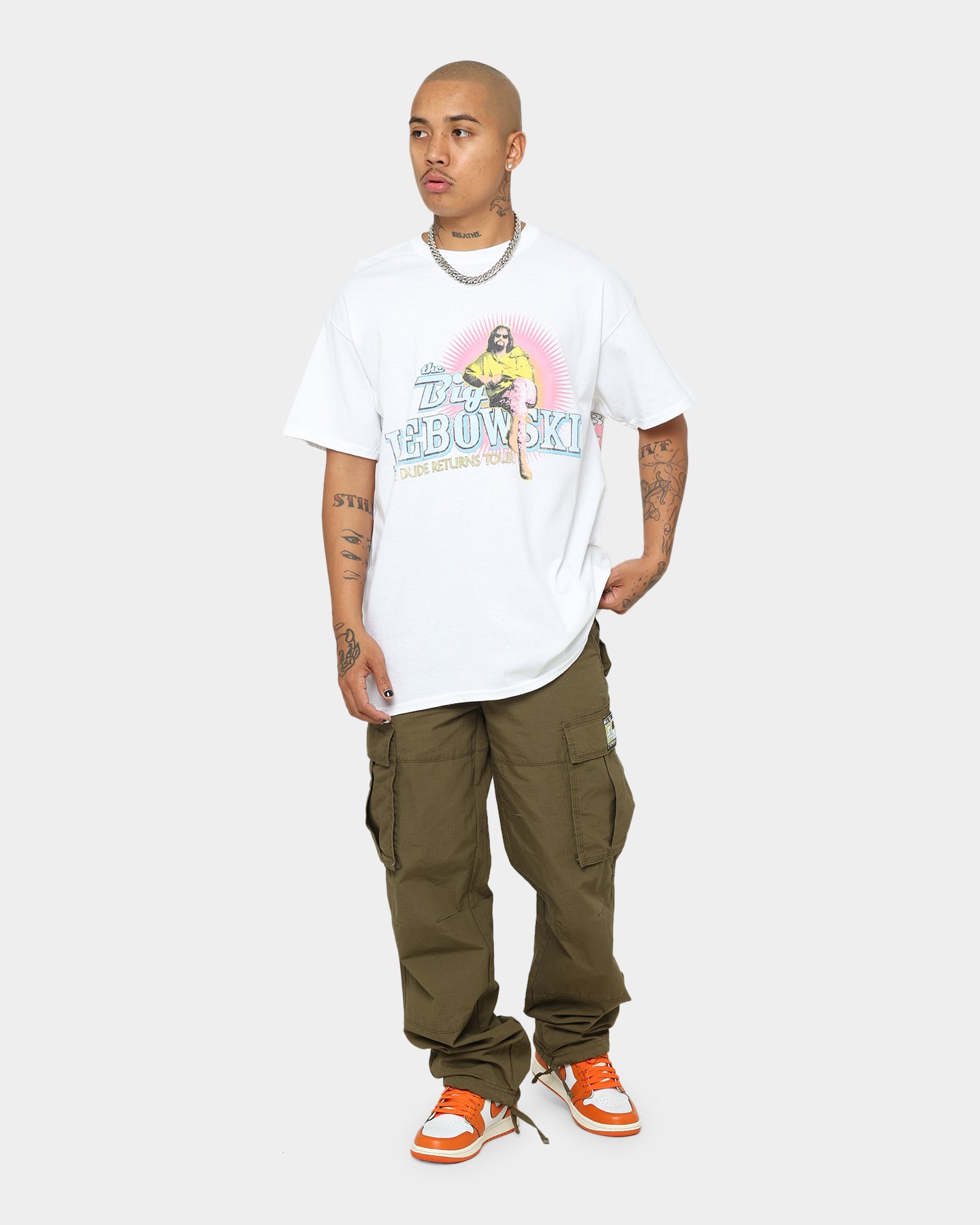 The Big Lebowski T-Shirt - White Cotton Vintage Tee | American Thrift Inspired | Perfect for Movie Fans & Casual Wear
