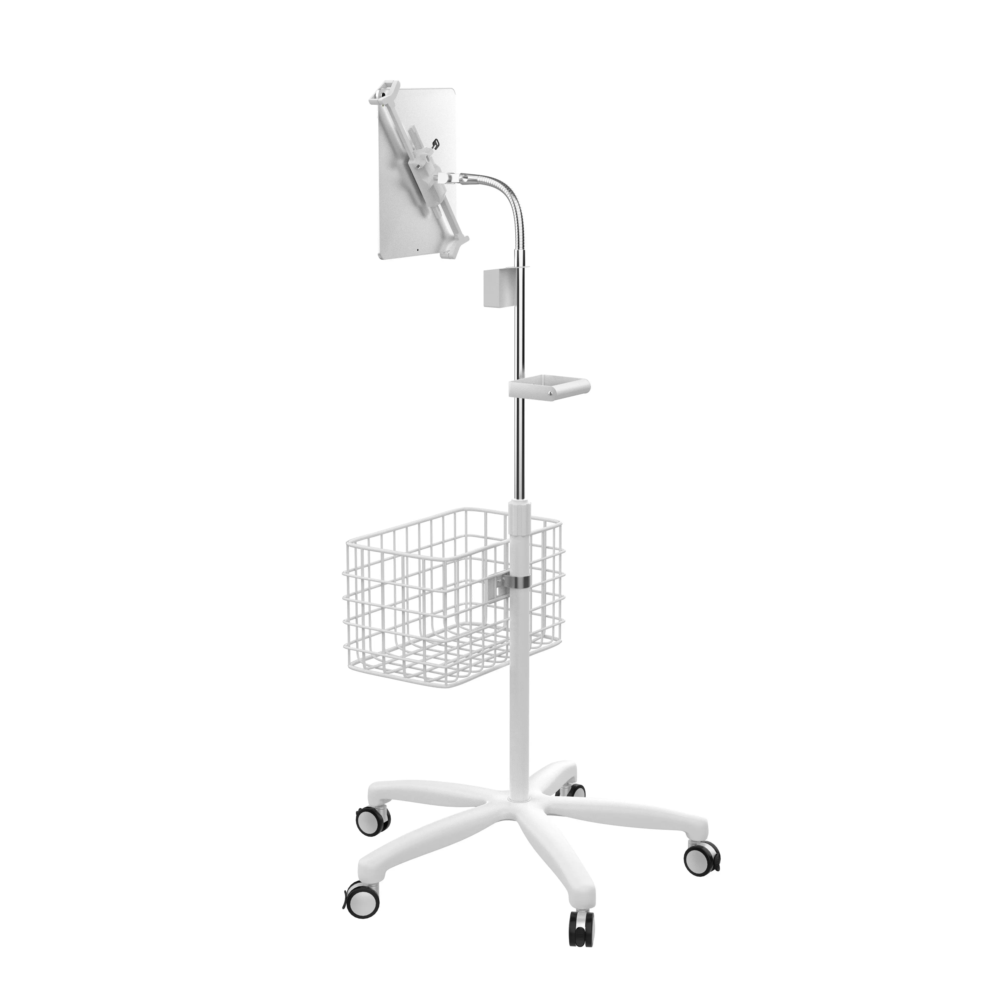 Heavy Duty Security Medical Floor Stand - Adjustable Height, Durable Metal Base for Hospitals, Clinics & Home Use - Perfect for IV Poles, Equipment & Patient Safety