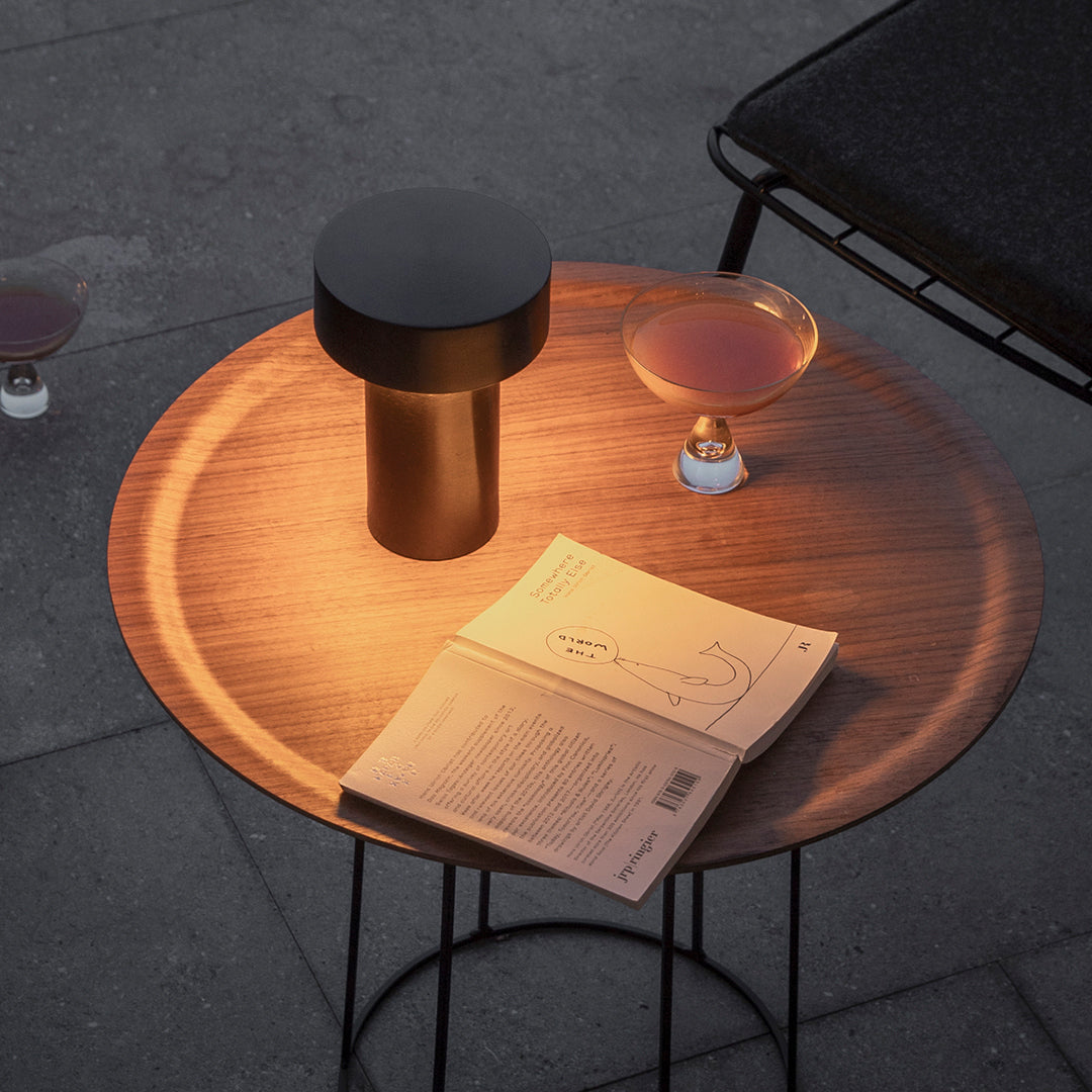 Modern LED Column Table Lamp - Adjustable Brightness, USB Charging Port, Touch Control for Bedroom, Living Room, Office & Study Desk Lighting