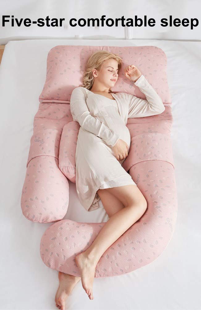 Best Maternity Pillow for Pregnant Women - U-Shaped Pregnancy Body Pillow for Side Sleeping, Back & Hip Pain Relief - Perfect for Comfortable Sleep During All Trimesters & Nursing