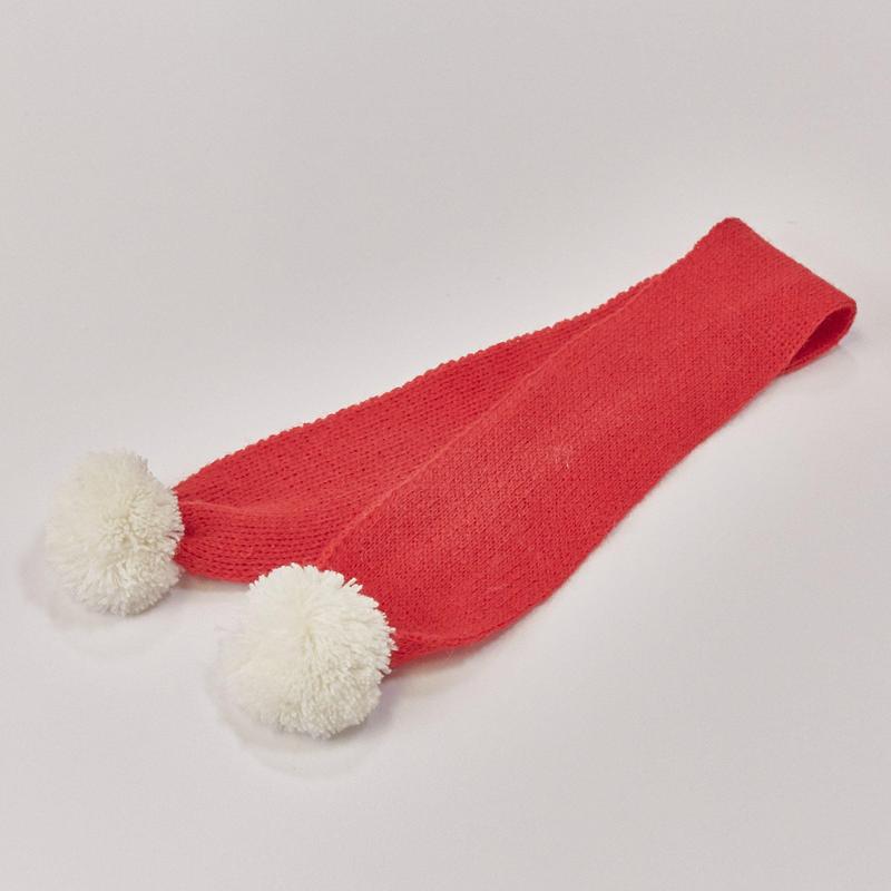 Retired Stuffed Animal Holiday Scarf - Cozy Christmas Accessory for Plush Toys, Perfect for Festive Decorations & Holiday Gift Giving