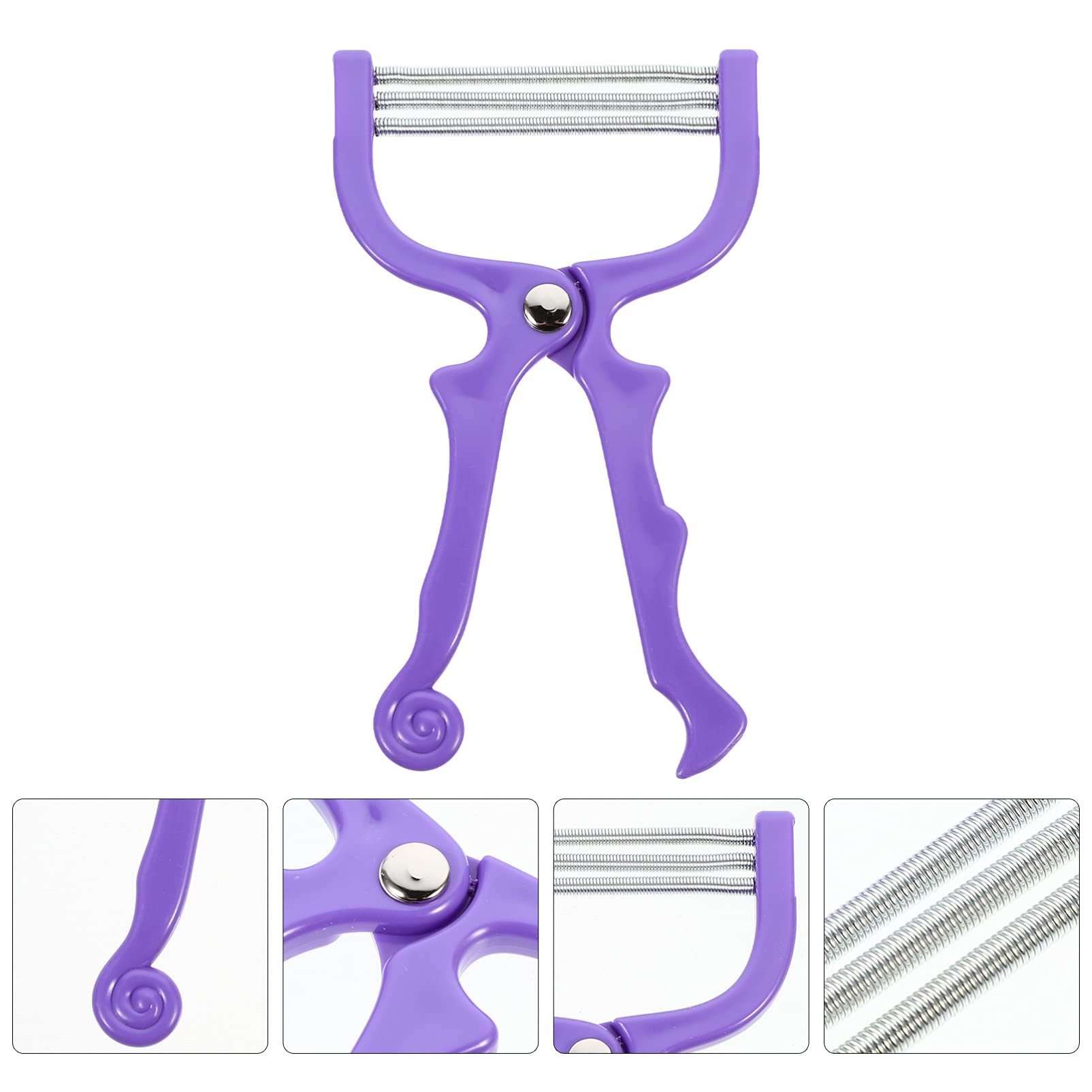 Best Manual Facial Hair Remover Tool - Spring Epilator for Women & Men | Portable Face Hair Threader & Shaver | Perfect for Eyebrows, Upper Lip & Chin | Home & Travel Use
