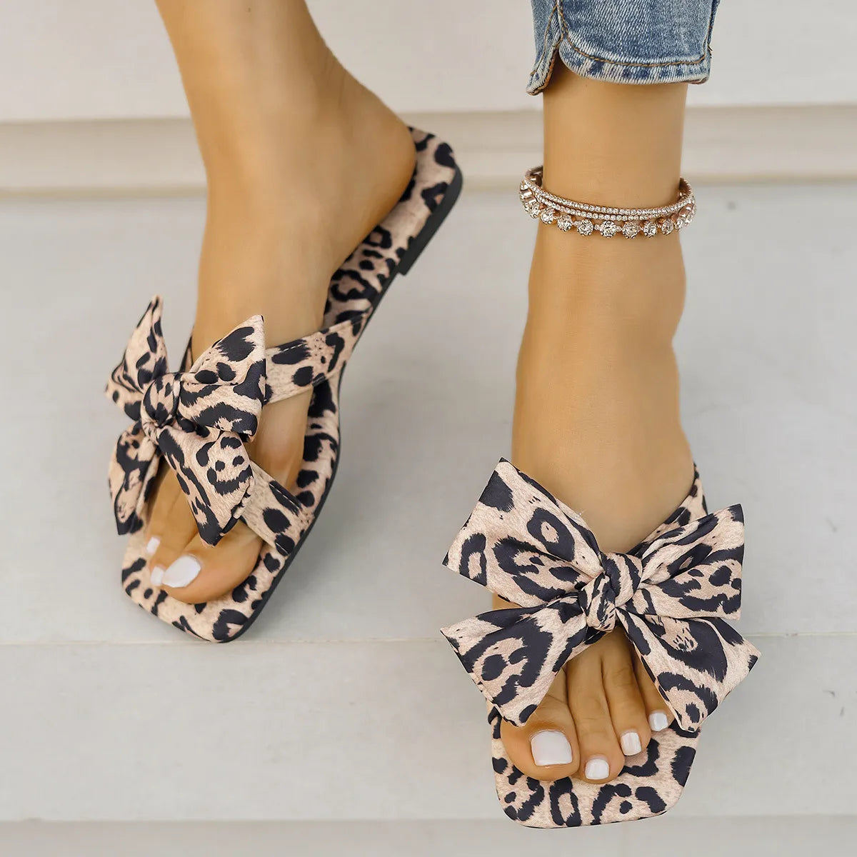 Comfortable Open Toe Flats Sandals for Women - Breathable Summer Casual Shoes | Perfect for Beach, Walking, and Everyday Wear
