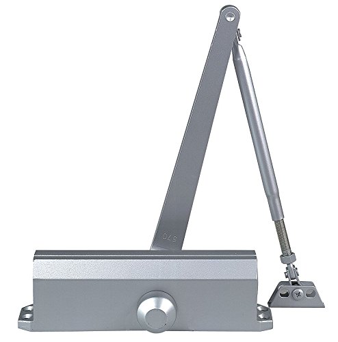 Heavy Duty Hydraulic Door Closer - Commercial Grade Adjustable Spring for Smooth Closing | Perfect for Office Buildings, Schools & Hospitals
