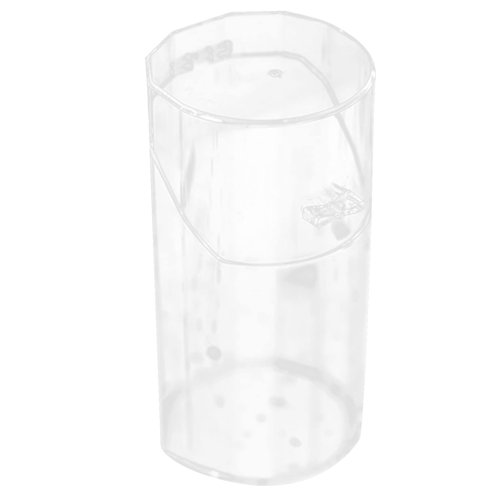 Clear Plastic Makeup Organizer Storage Box with Lid - Portable Nail & Beauty Accessories Container for Dresser, Vanity & Travel - 1 Pack (Perfect for Home, Salon & On-the-Go Organization)