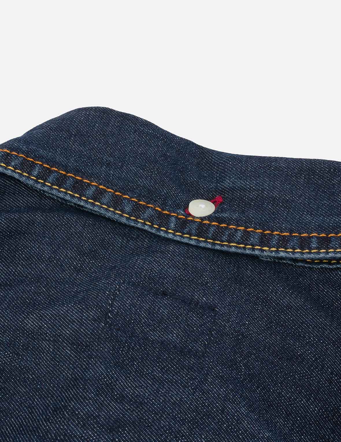 Stylish Relaxed Fit Denim Shirt with Multi-Pocket Design & Brocade Patch - Perfect for Casual Outings, Streetwear Fashion, and Everyday Comfort