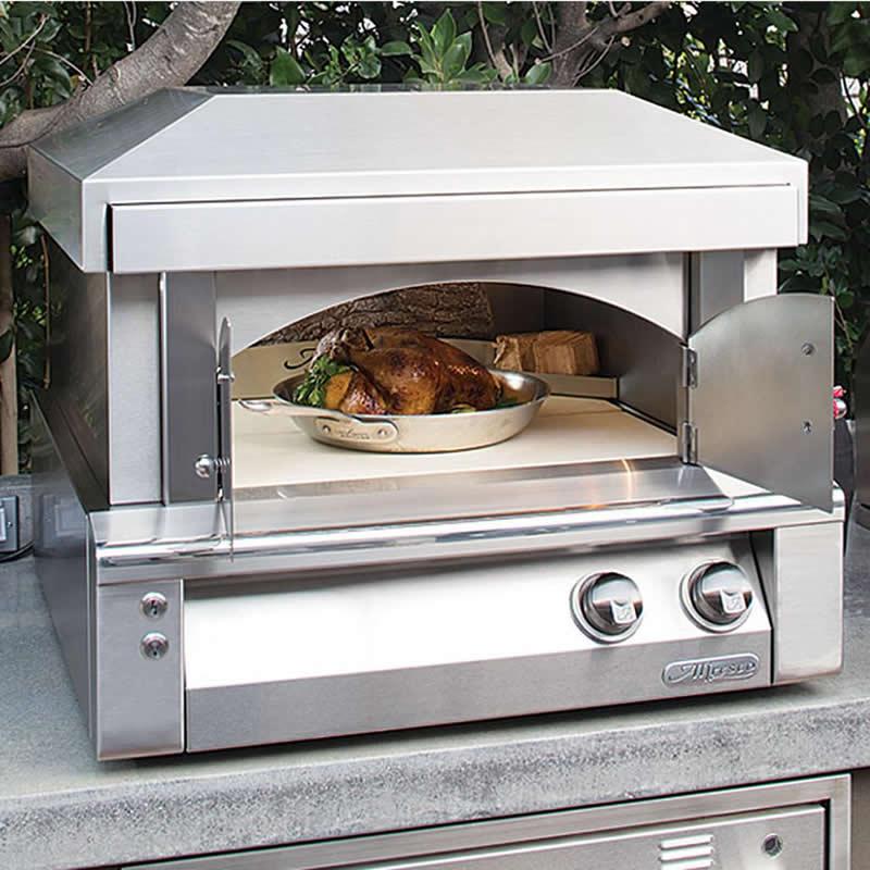 Alfresco Outdoor Countertop Gas Pizza Oven AXE PZA LP - Portable Gas Pizza Maker for Backyard, Patio & Camping - Perfect for Outdoor Cooking & Entertaining