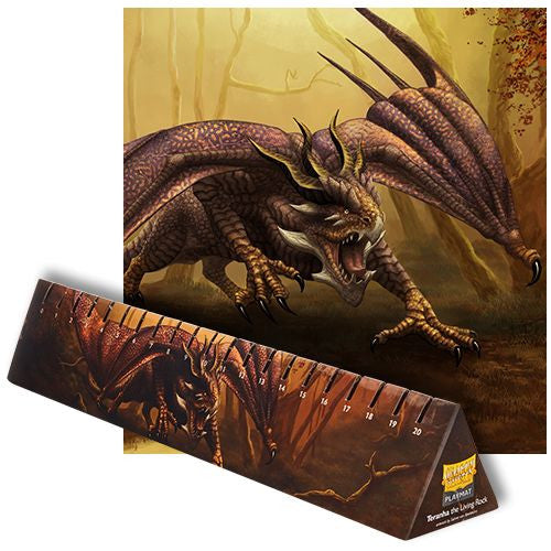 Premium Dragon Shield PlayMat with Built-in Life Counter - Durable Gaming Mat for Magic: The Gathering, Yu-Gi-Oh! and TCG Players - Perfect for Tournaments, Casual Play & Collectors