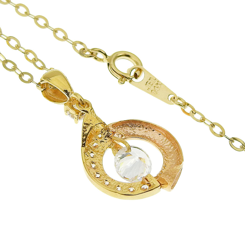 14K/18K Gold Zircon Necklace for Women - Elegant Cubic Zirconia Pendant Jewelry Gift for Birthday, Anniversary & Special Occasions