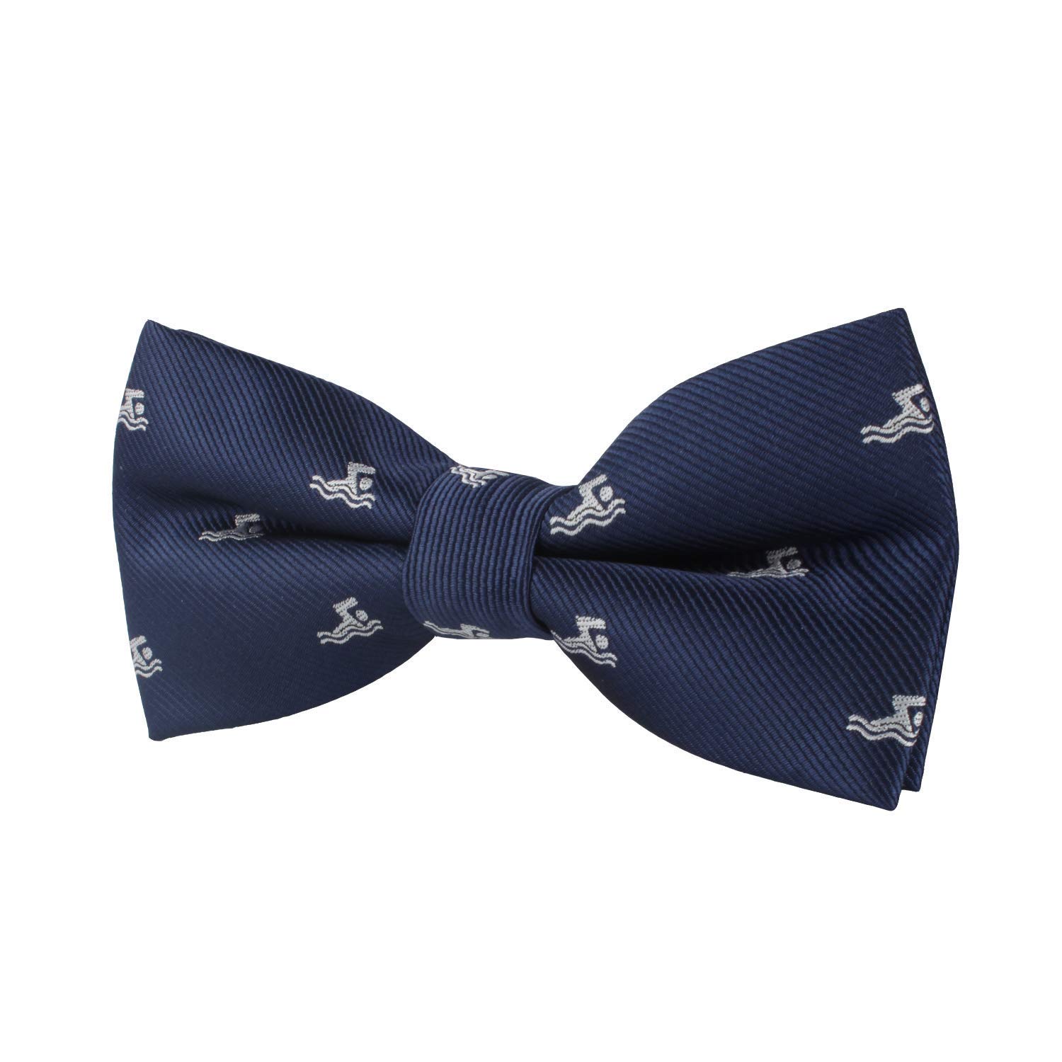 **AUSCUFFLINKS Men's Swimming Socks & Bowtie Combo – Triathlon Swim Socks, Swim Instructor Coach Fun Bowtie – Ideal for Iron Man, Swim Training & Gifts**    *(Use for triathlon races, swim training, pool workouts, or as a fun gift for swim coaches and instructors!)*