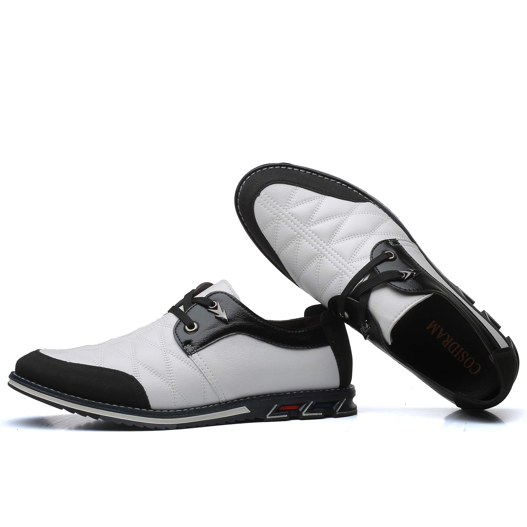 COSIDRAM Men's Casual Sneakers - Fashionable Dress Shoes for Business, Office & Walking | Comfortable Loafers for Daily Wear & Professional Occasions