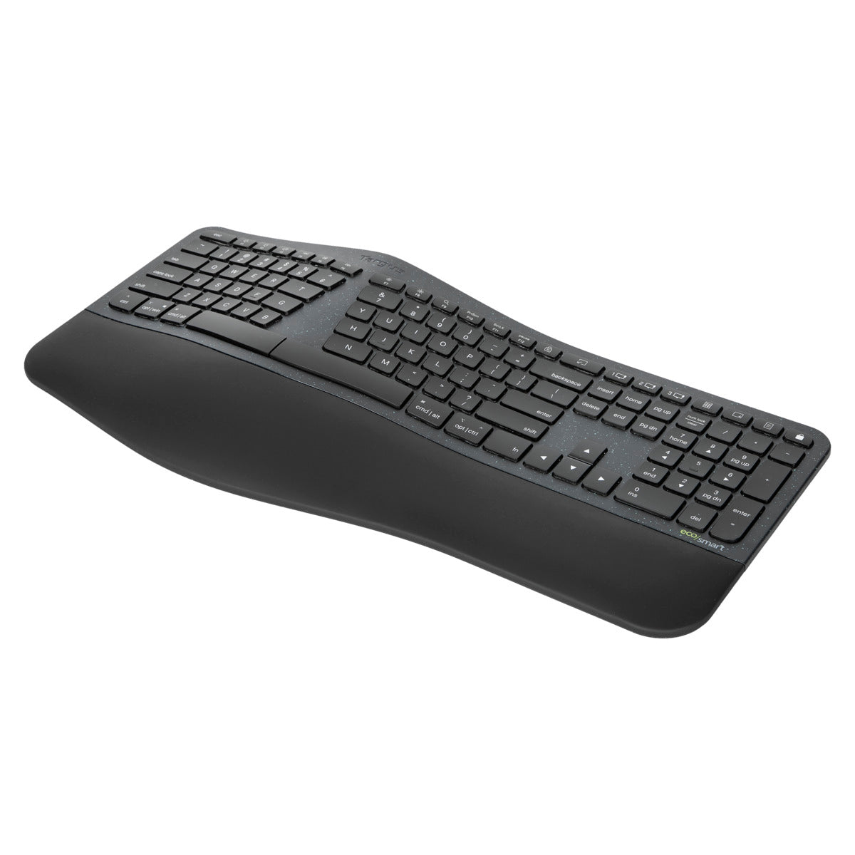 EcoSmart™ Ergonomic Keyboard and ErgoFlip™ Wireless Mouse Combo Set - Comfortable Wrist Support for Office, Gaming & Home Use - Reduce Carpal Tunnel & Typing Fatigue