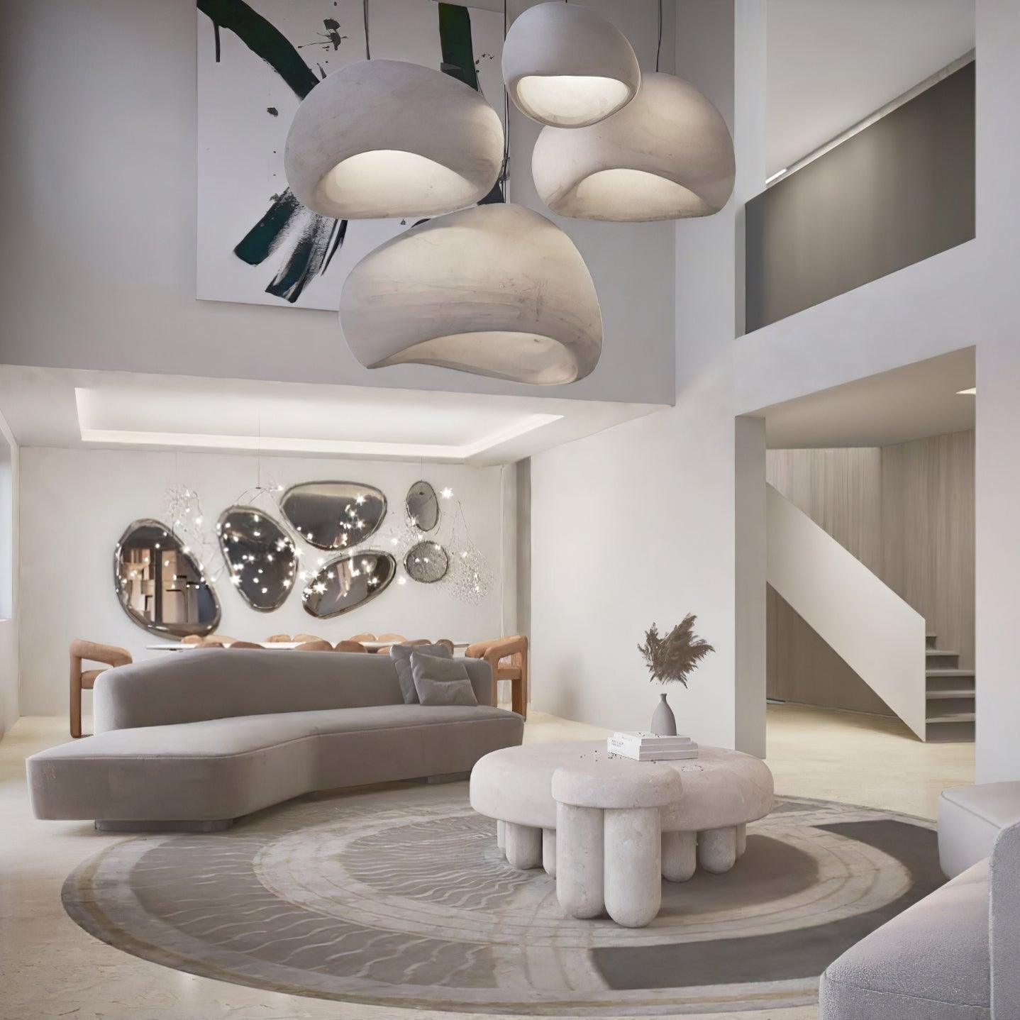 Modern Cloud Pendant Light Fixture - Stylish Ceiling Lamp for Living Room, Bedroom & Dining Room - Perfect for Home Decor and Ambient Lighting