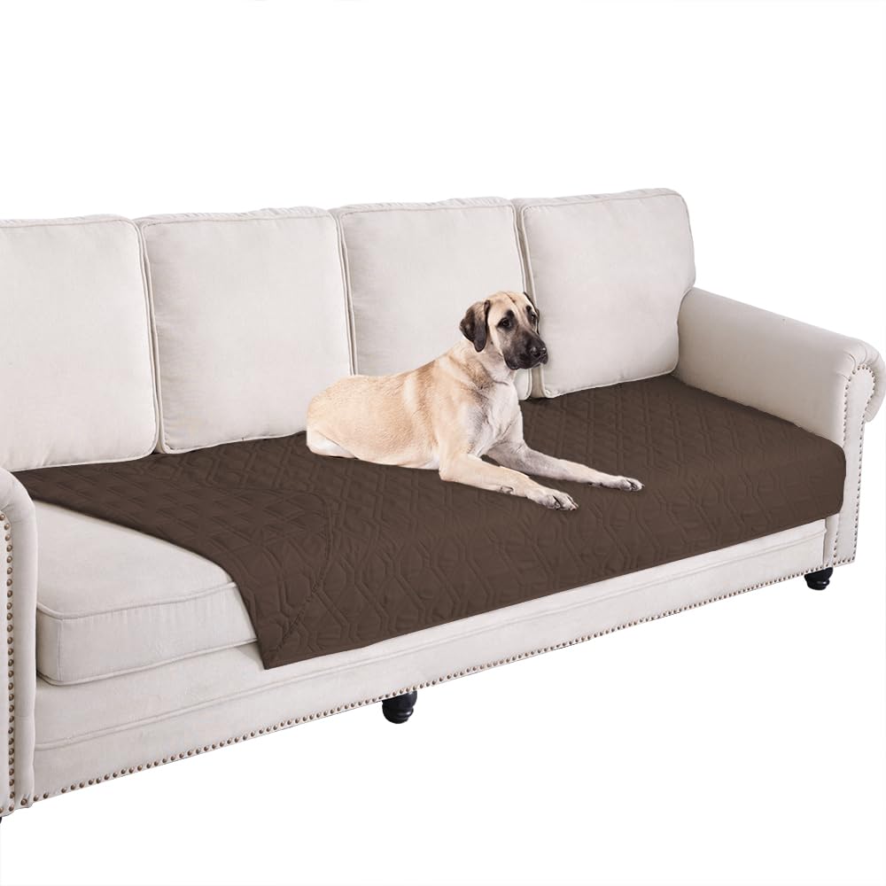 Ameritex Waterproof Reversible Dog Blanket - Soft Pet Bed Cover for Dogs & Cats, Protects Furniture, Couch & Sofa - Perfect for Indoor Use, Travel & Outdoor Adventures