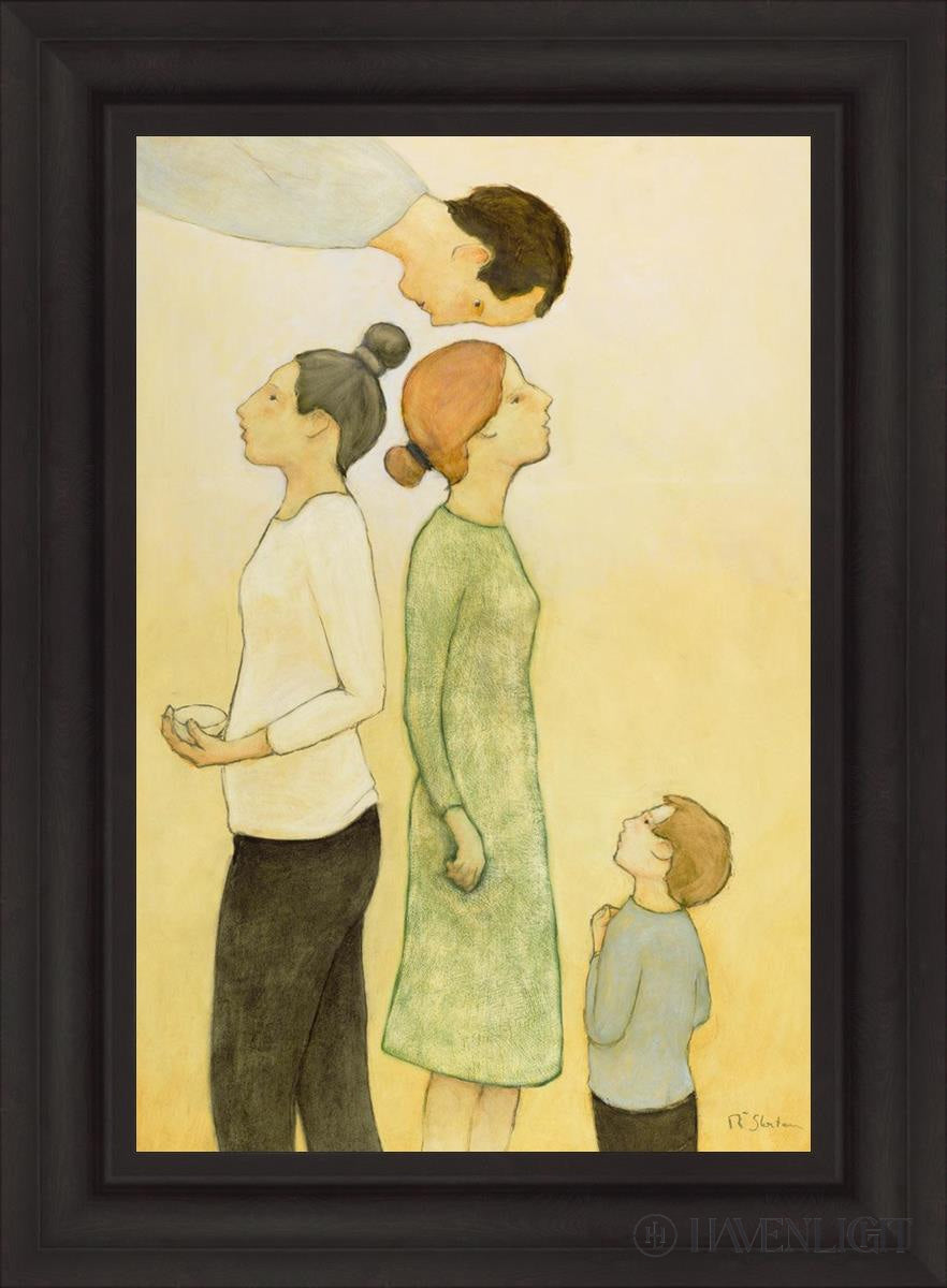 Duet Observed - Romantic Couple Painting by Rick Shorten | Perfect for Valentine's Day Gifts, Anniversary Presents & Home Decor