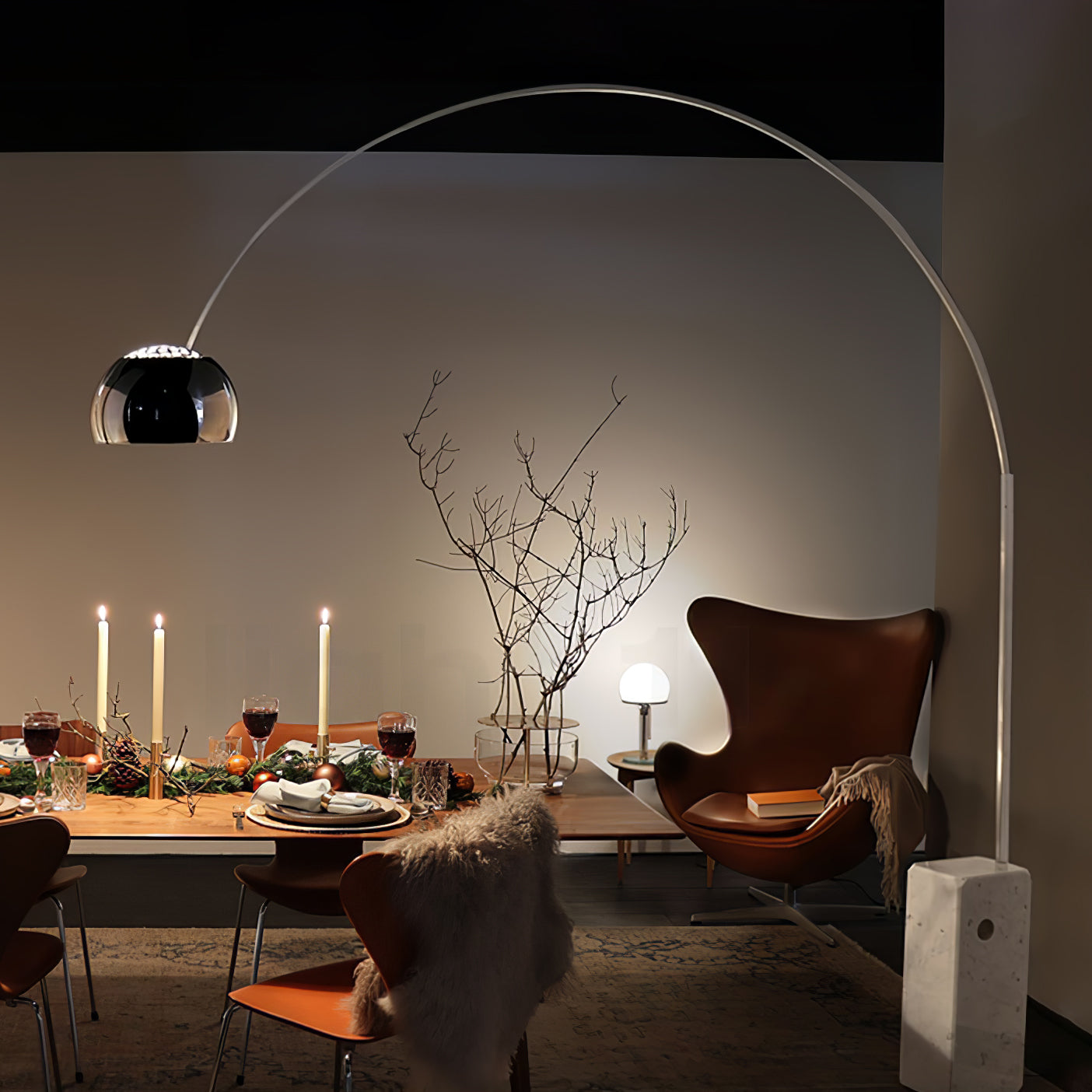 Arcadia Luxe Modern Floor Lamp - Adjustable Brightness LED Standing Light for Living Room, Bedroom & Office - Elegant Home Decor Lighting Fixture