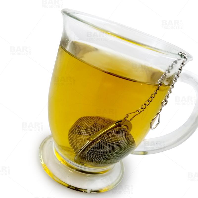 BarConic® 2-Pack Stainless Steel Tea Ball Infusers - Loose Leaf Tea Strainer for Perfect Brewing - Ideal for Home, Office & Travel Use