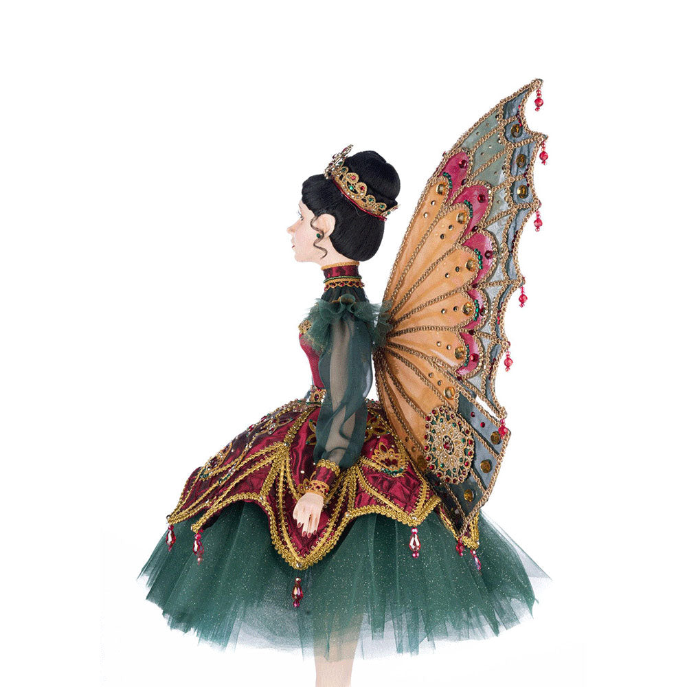 Belle Noelle Standing Fairy Ballerina Doll - Handcrafted Collectible Figurine by Katherine's Collection | Perfect for Christmas Decor, Gift Giving & Ballet Themed Displays