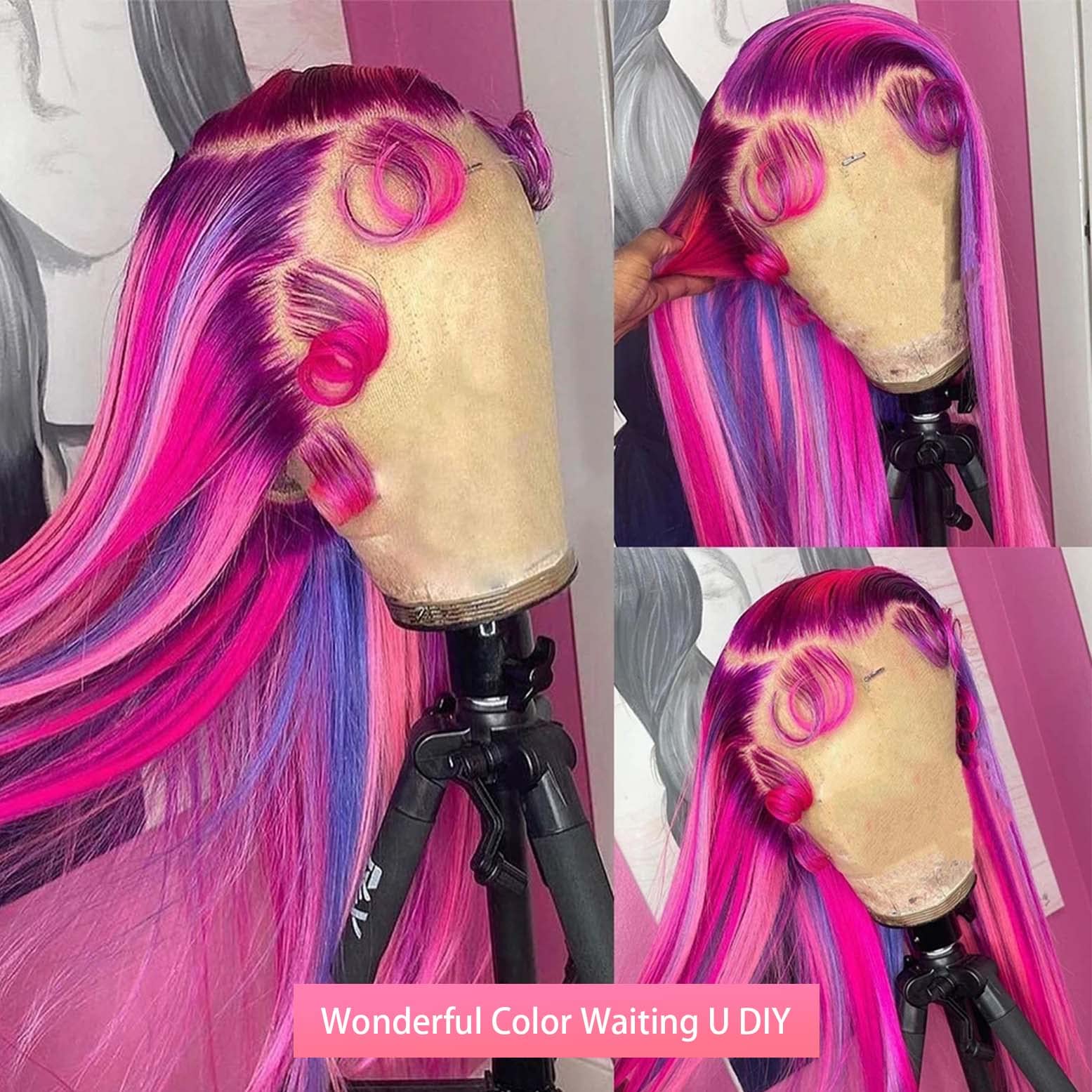 32 Inch 613 Blonde Straight Human Hair Lace Front Wig - 13x6 Transparent HD Lace Frontal - Glueless & Natural Looking - Perfect for Daily Wear, Cosplay, and Special Occasions